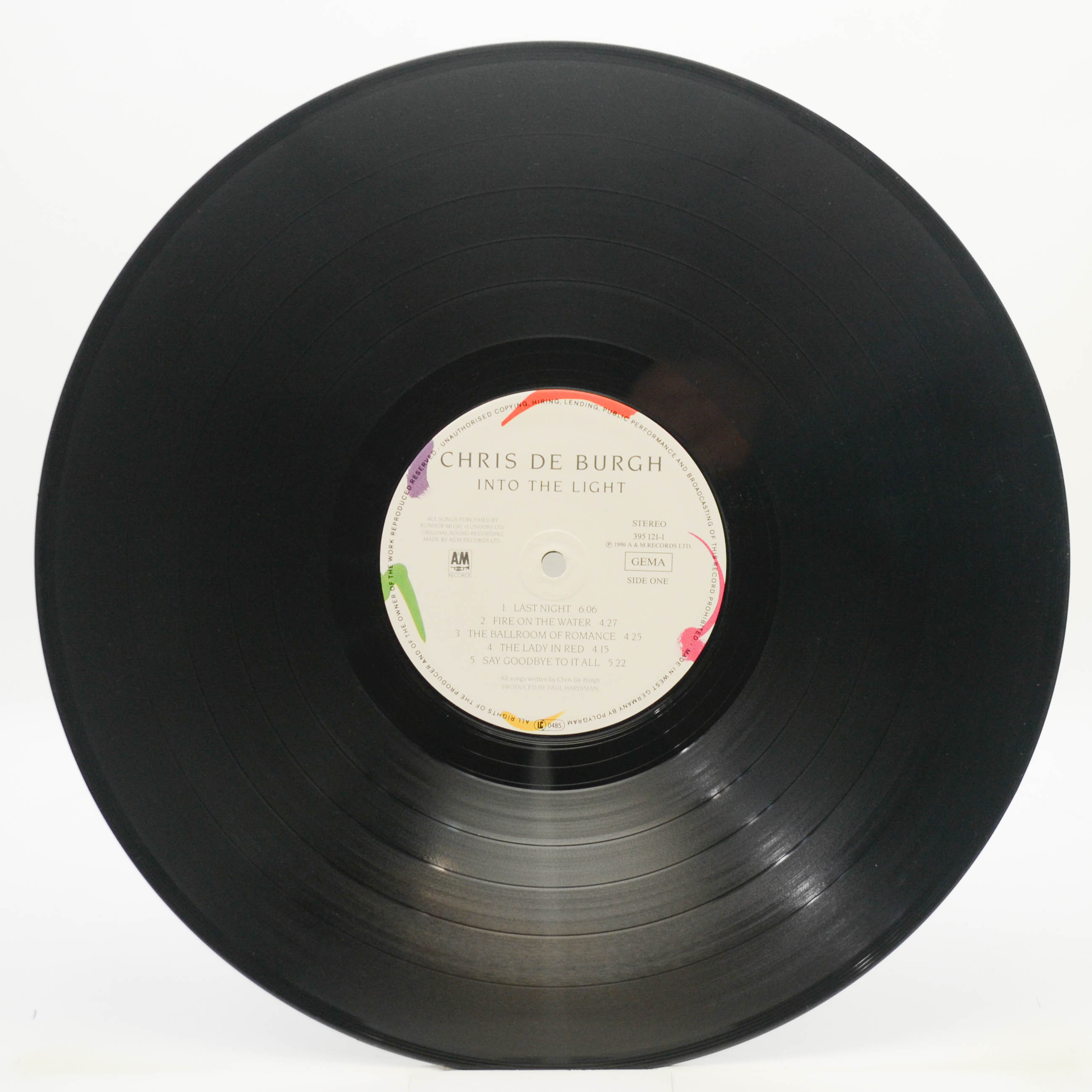 Chris de Burgh — Into The Light, 1986