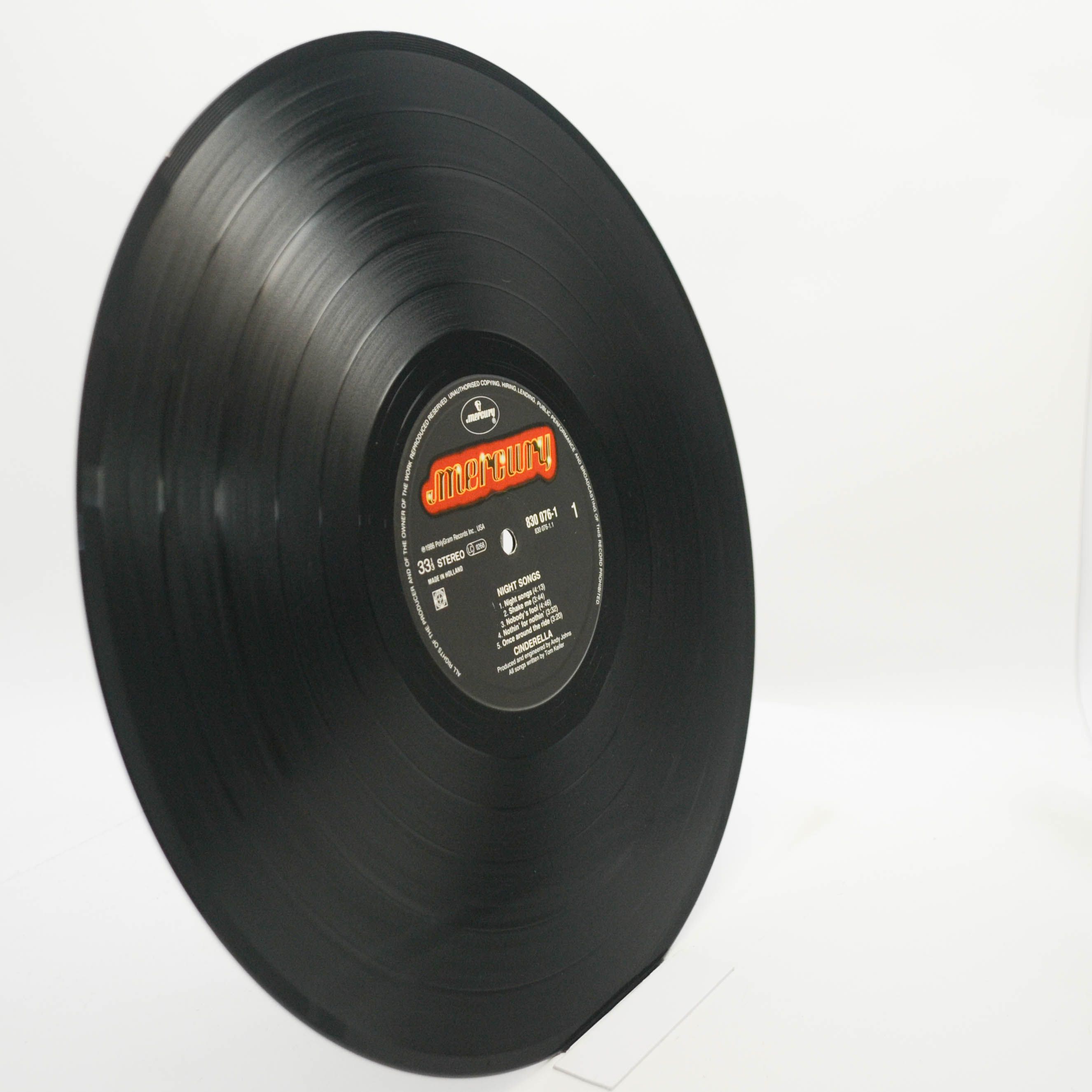 Cinderella — Night Songs, 1986