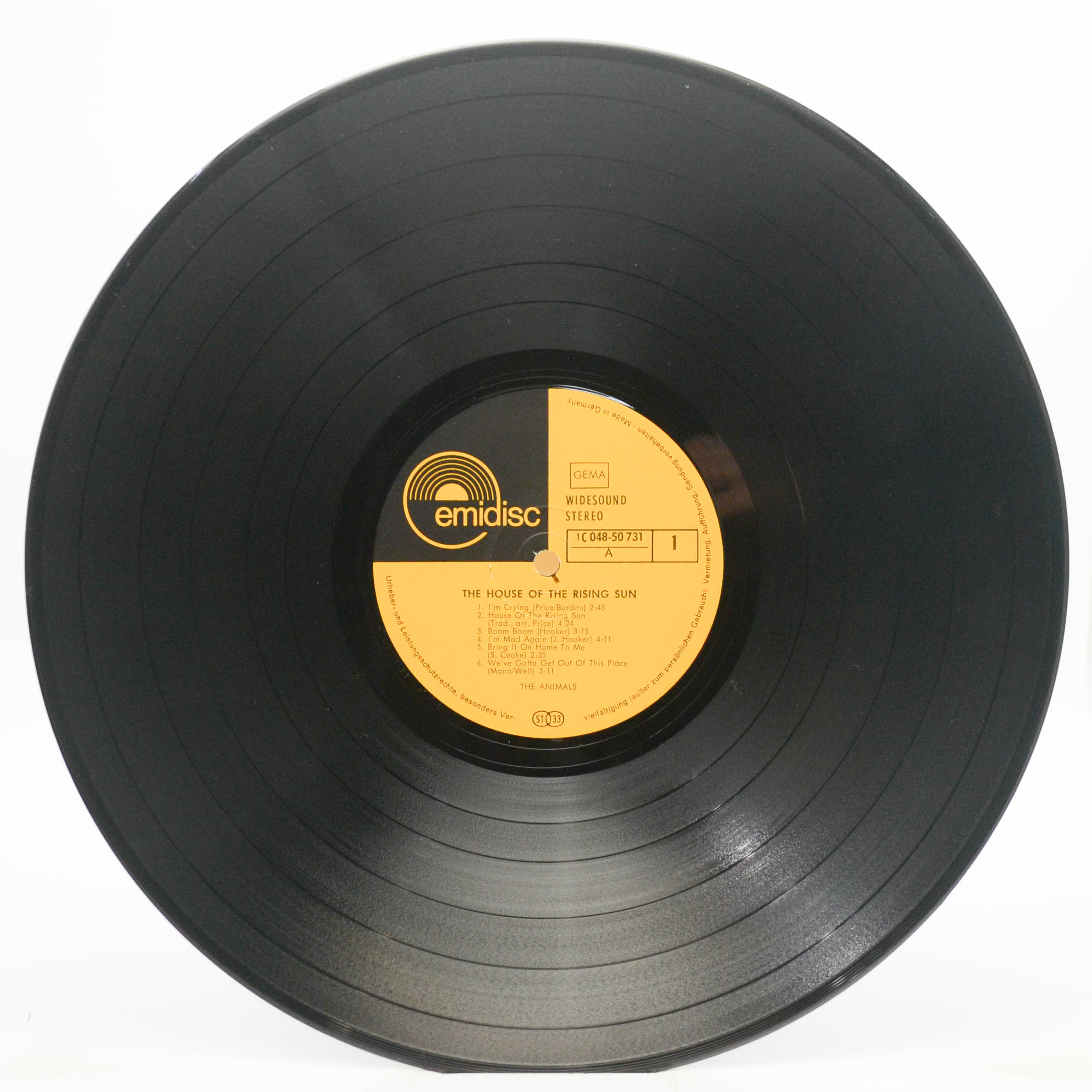 Animals — House Of The Rising Sun, 1968