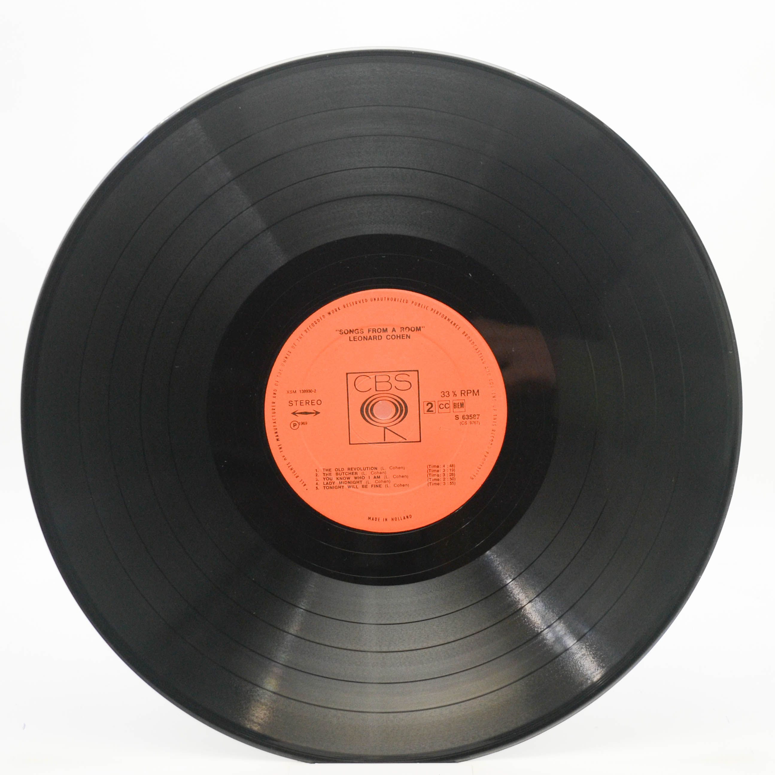 Leonard Cohen — Songs From A Room, 1969