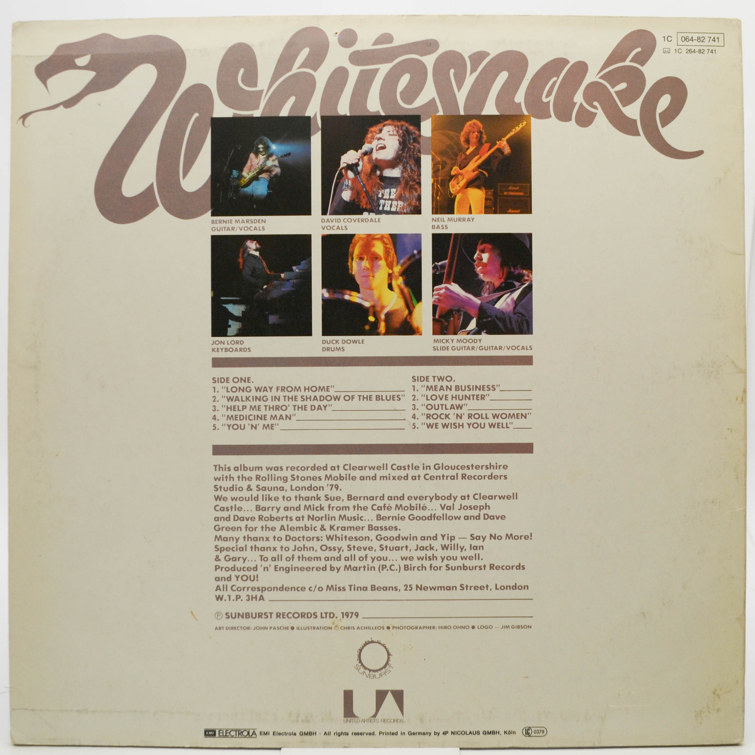 Whitesnake — Lovehunter, 1979