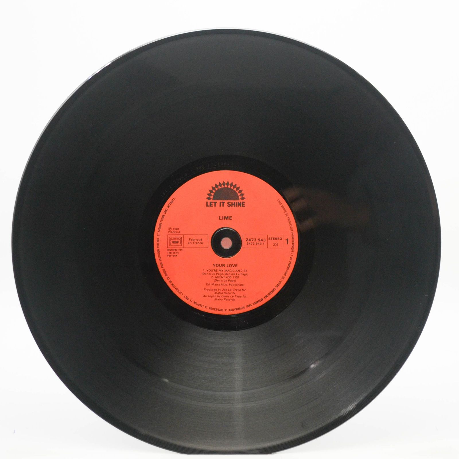 Lime — Your Love, 1981