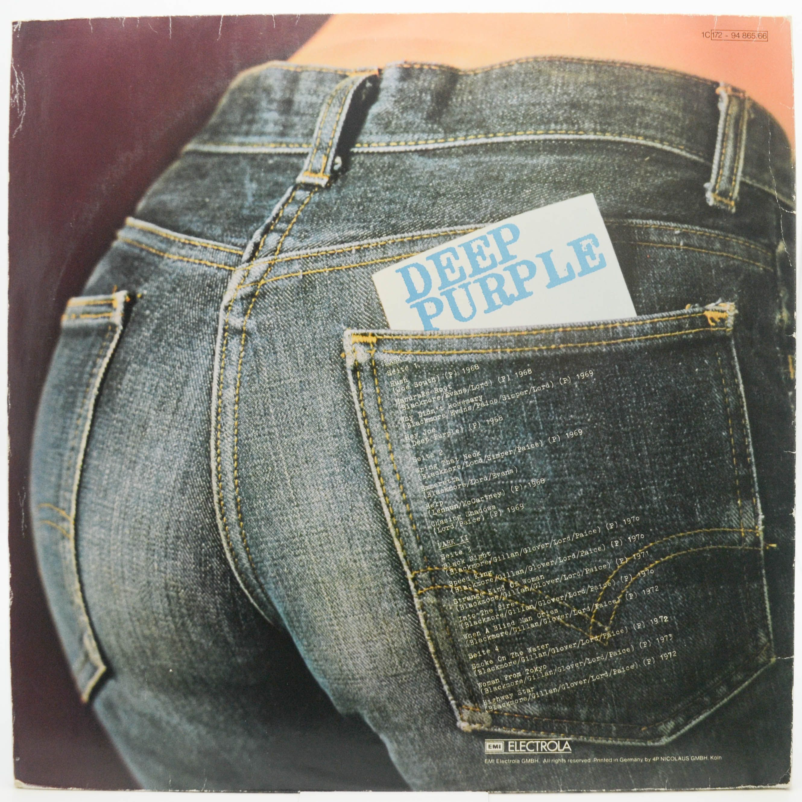 Deep Purple — Mark I & II (2LP), 1973