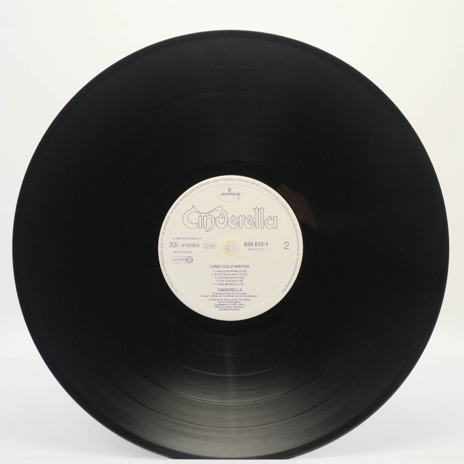 Cinderella — Long Cold Winter, 1988