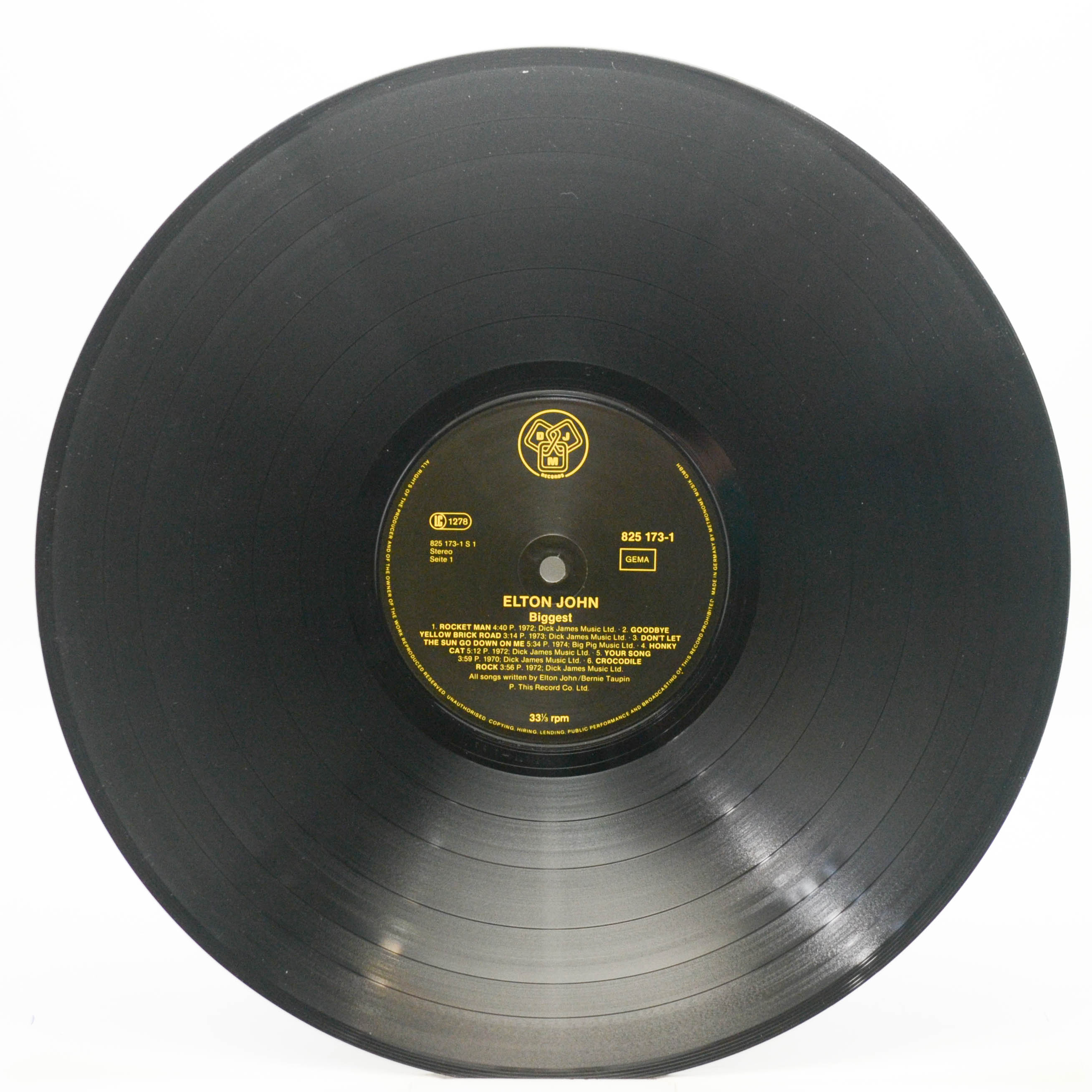 Elton John — Biggest, 1985