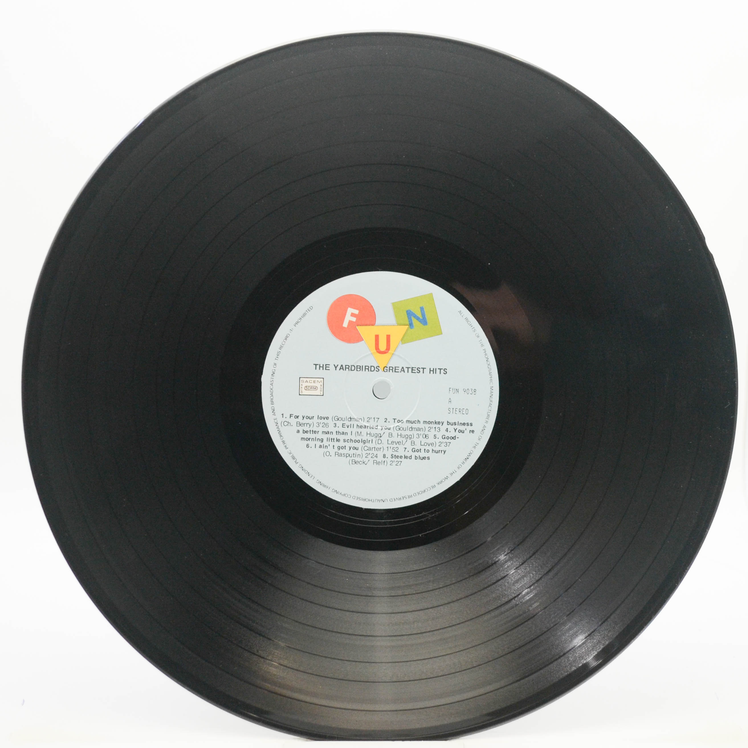 Yardbirds — Greatest Hits, 1978