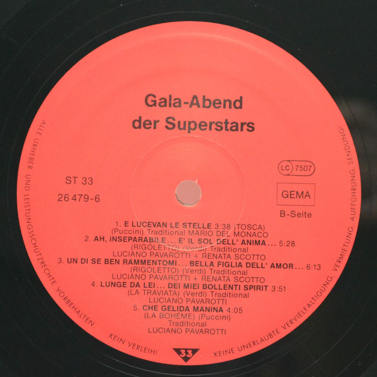 Various — Gala-Abend Der Superstars Live Folge 2 (2LP), 1990