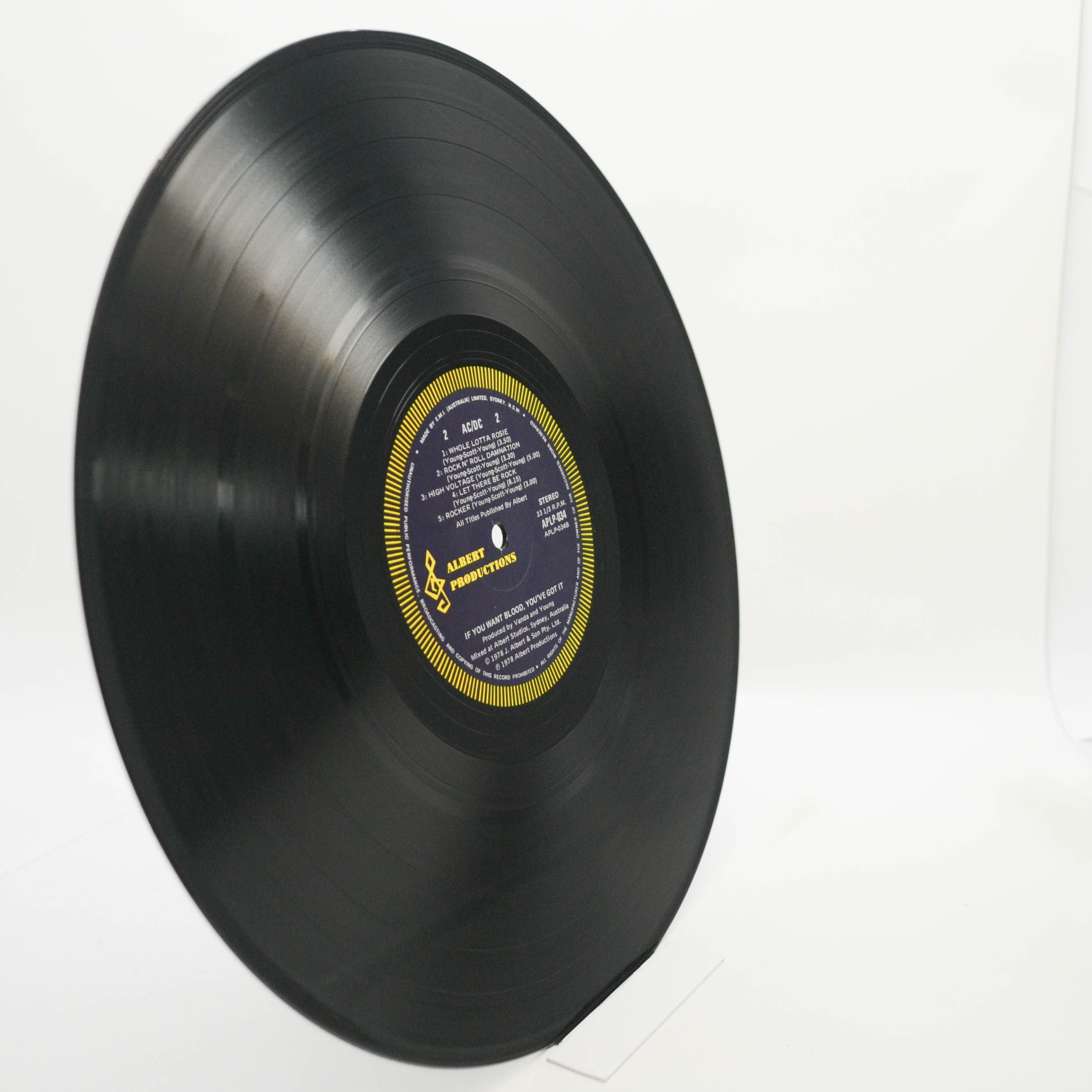 AC/DC — If You Want Blood You've Got It (1-st, Australia), 1978