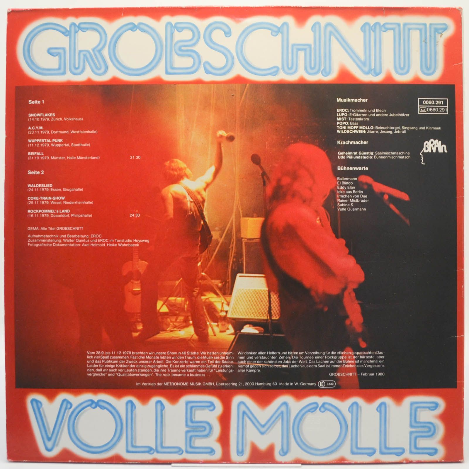 Grobschnitt — Volle Molle, 1980