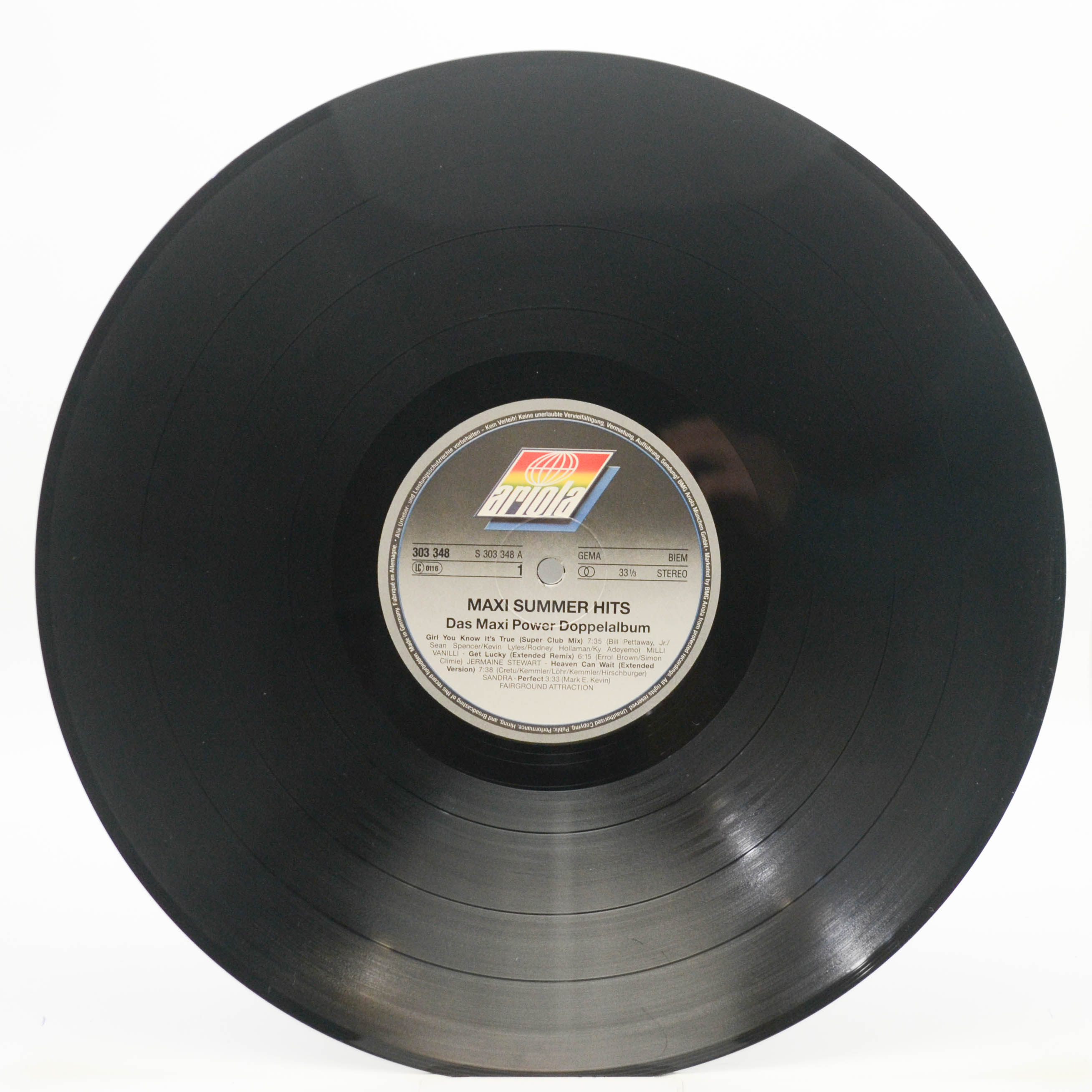 Various — Maxi Summer Hits (Das Maxi Power Doppelalbum) (2LP), 1988