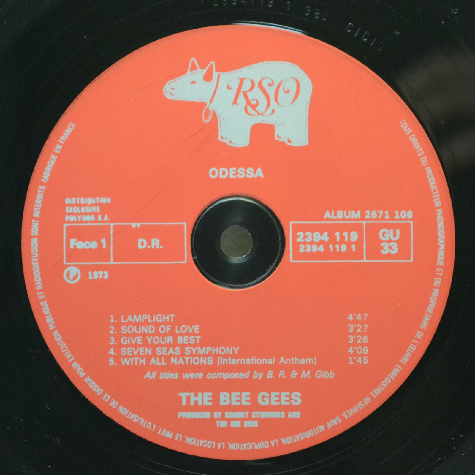 Bee Gees — Odessa (2LP), 1969