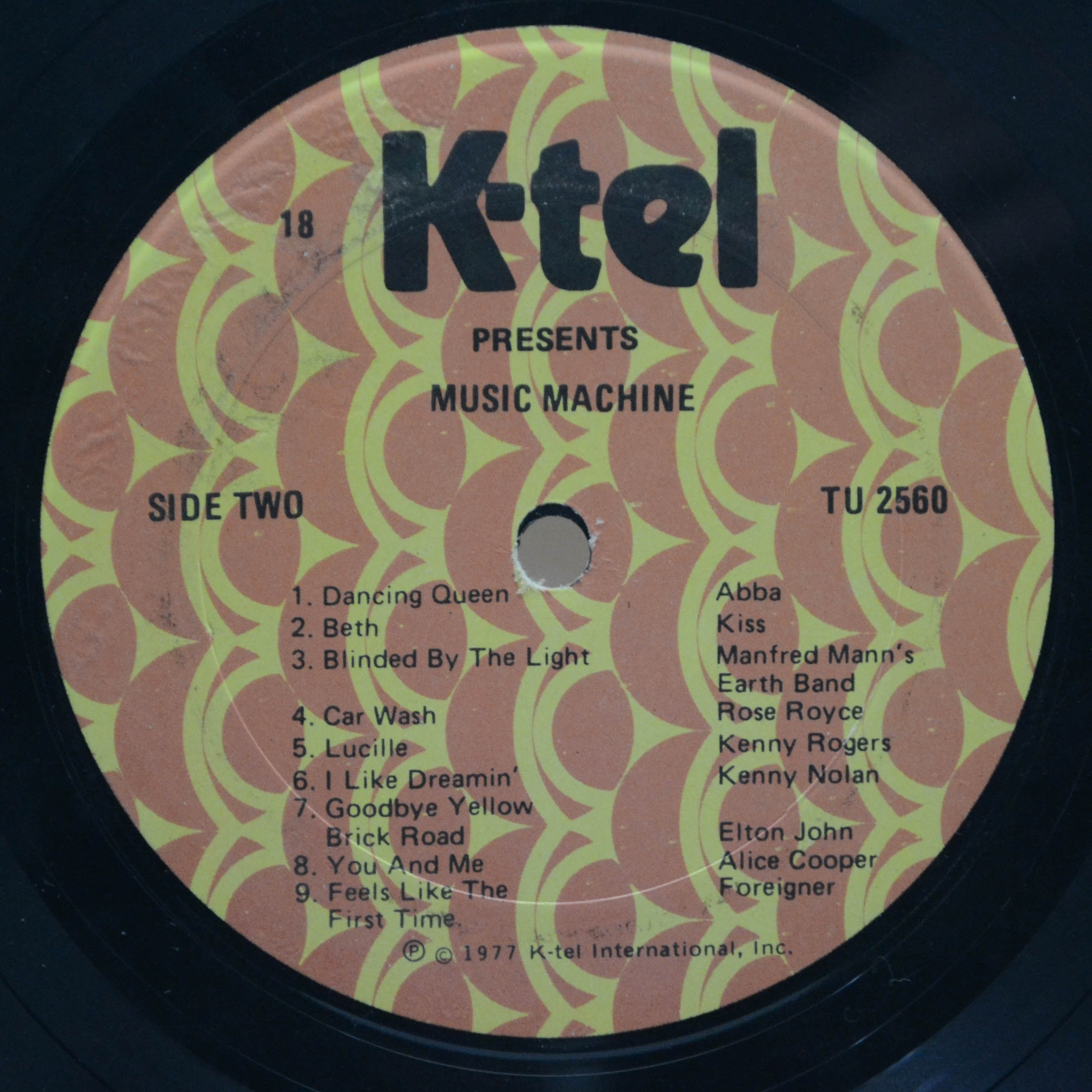 Various — Music Machine (USA), 1977