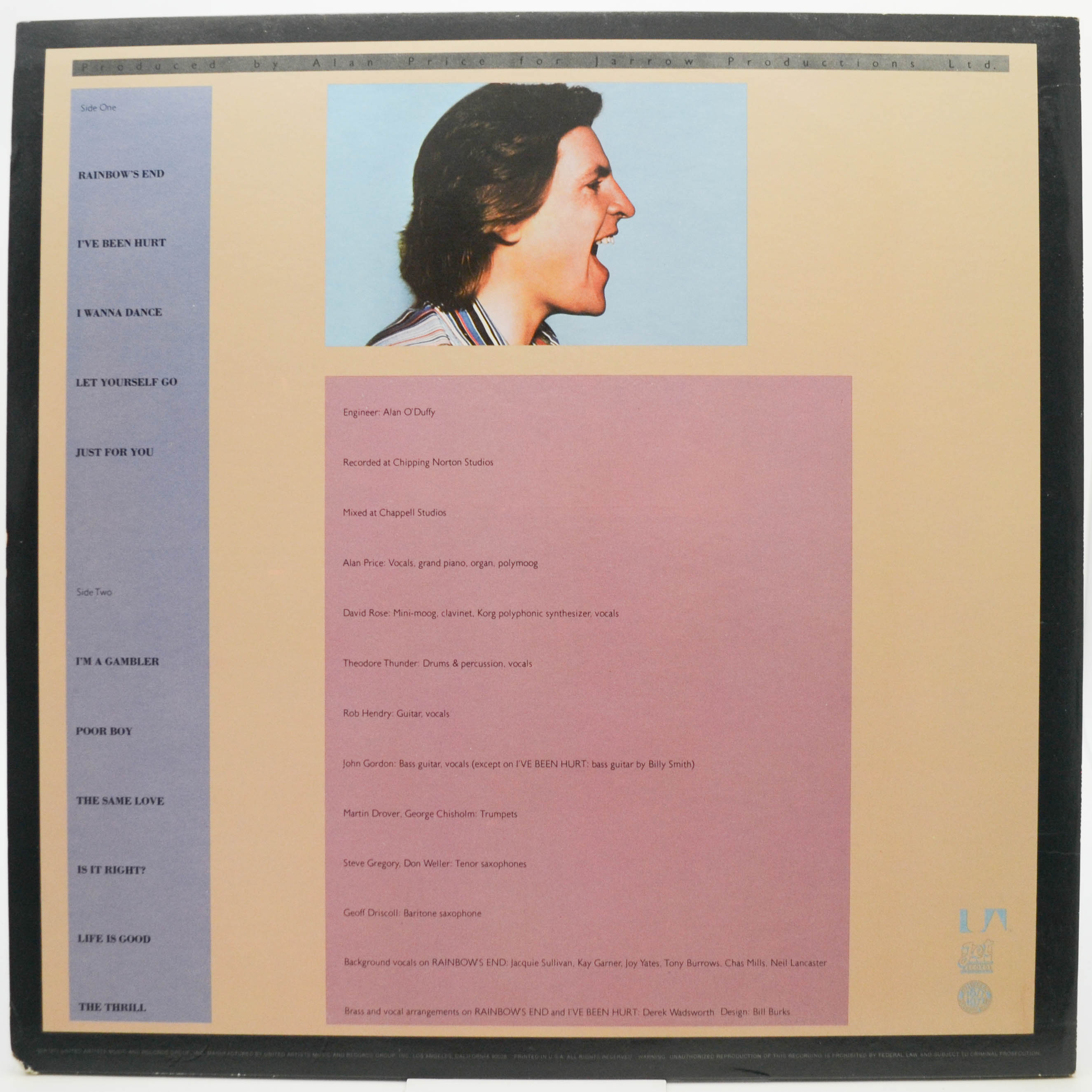 Alan Price — Alan Price, 1977