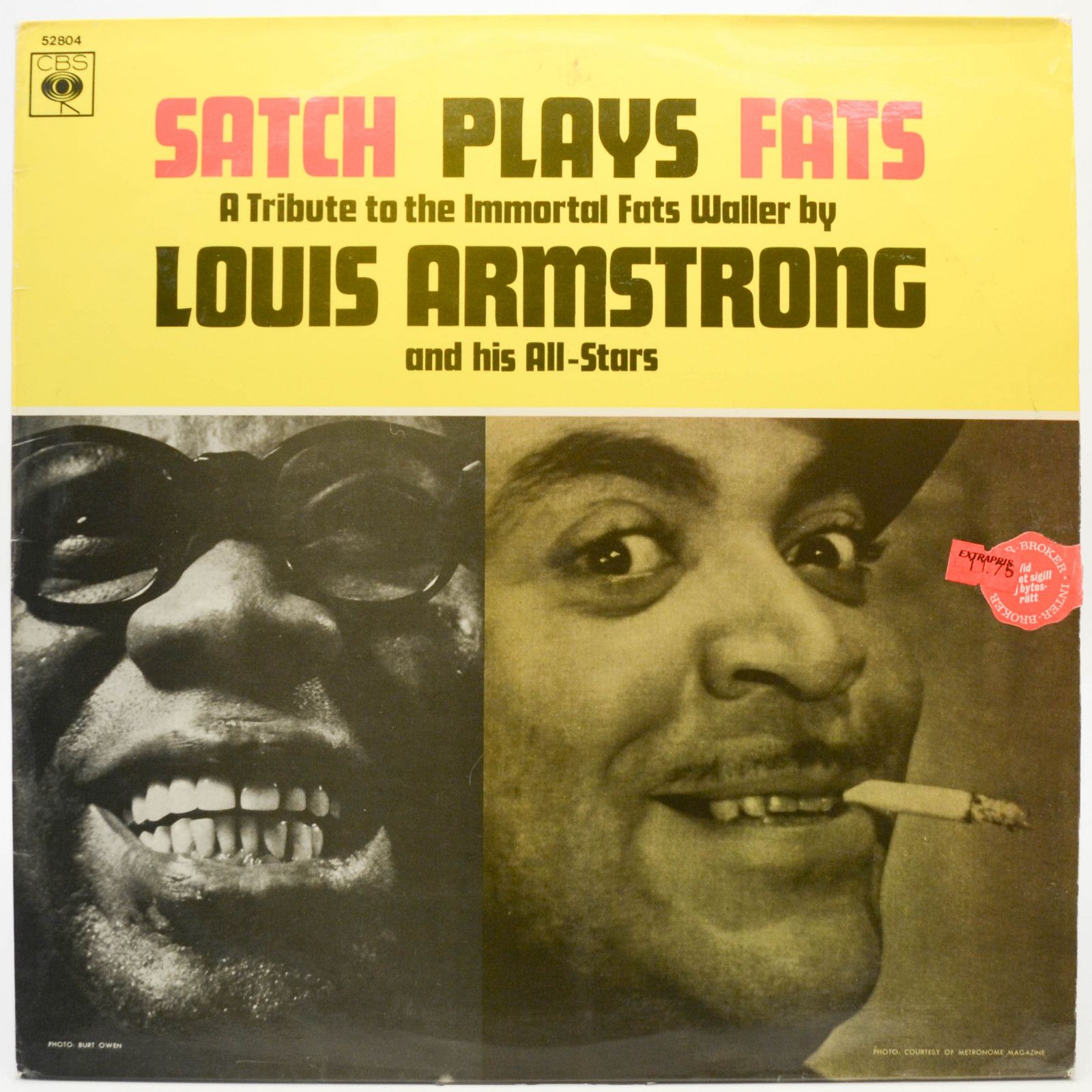 Louis Armstrong — Satch Plays Fats, 1955