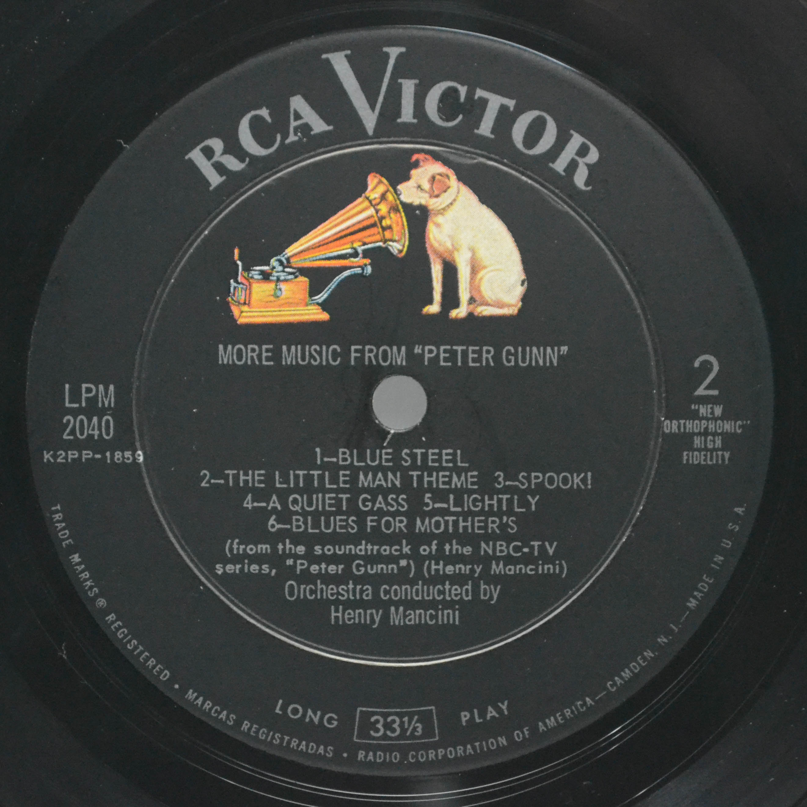 Henry Mancini — More Music From Peter Gunn (1-st, USA), 1959