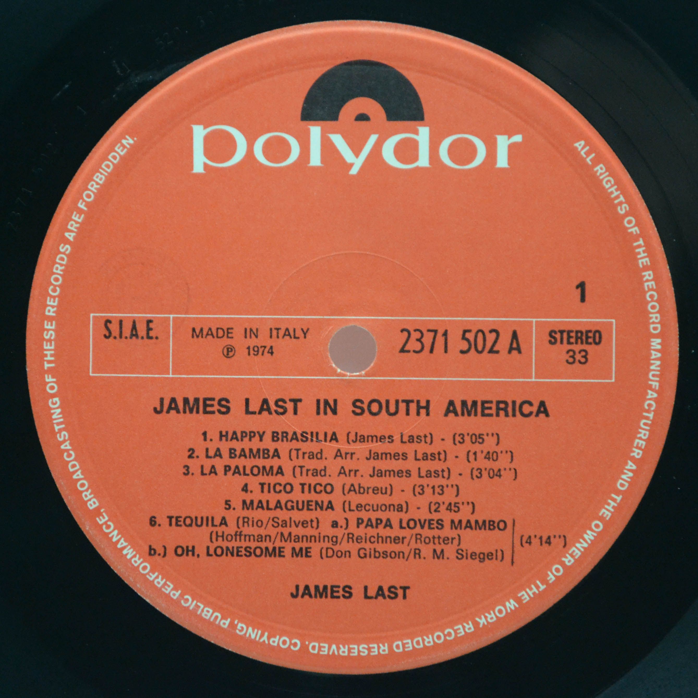James Last — In South America, 1974
