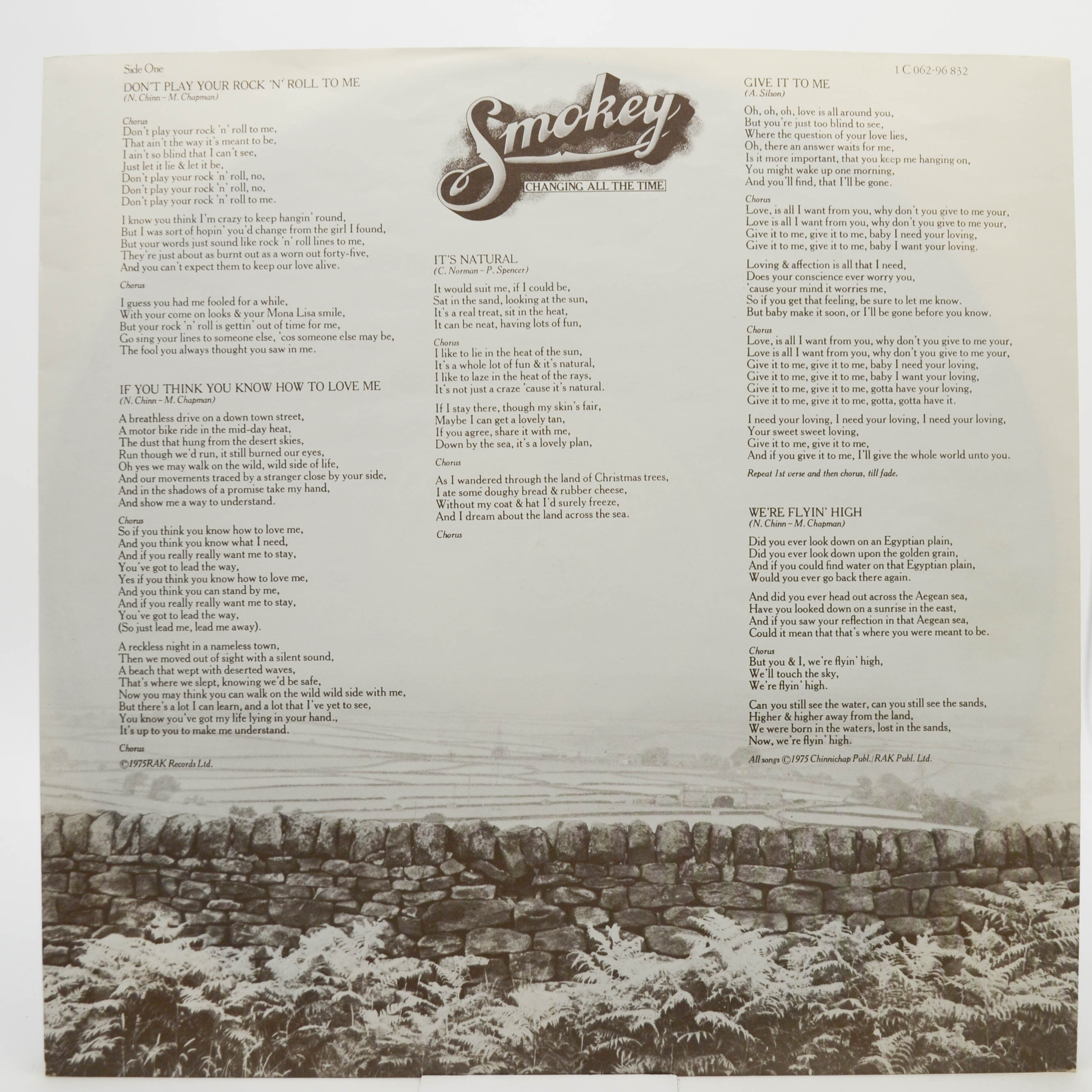 Smokey — Changing All The Time, 1975