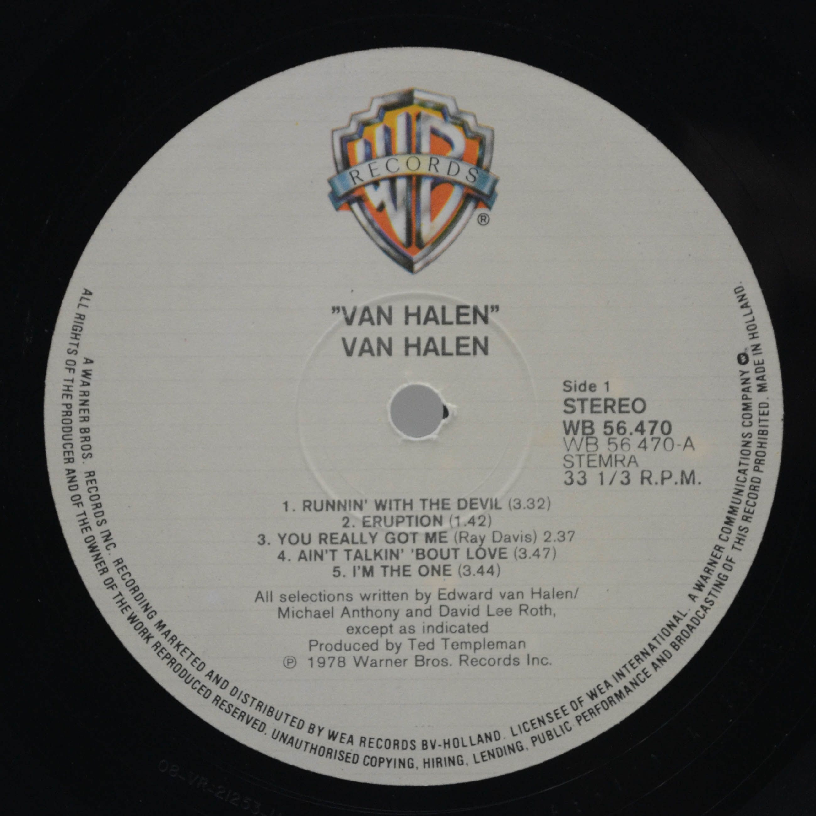 Van Halen — Van Halen, 1978