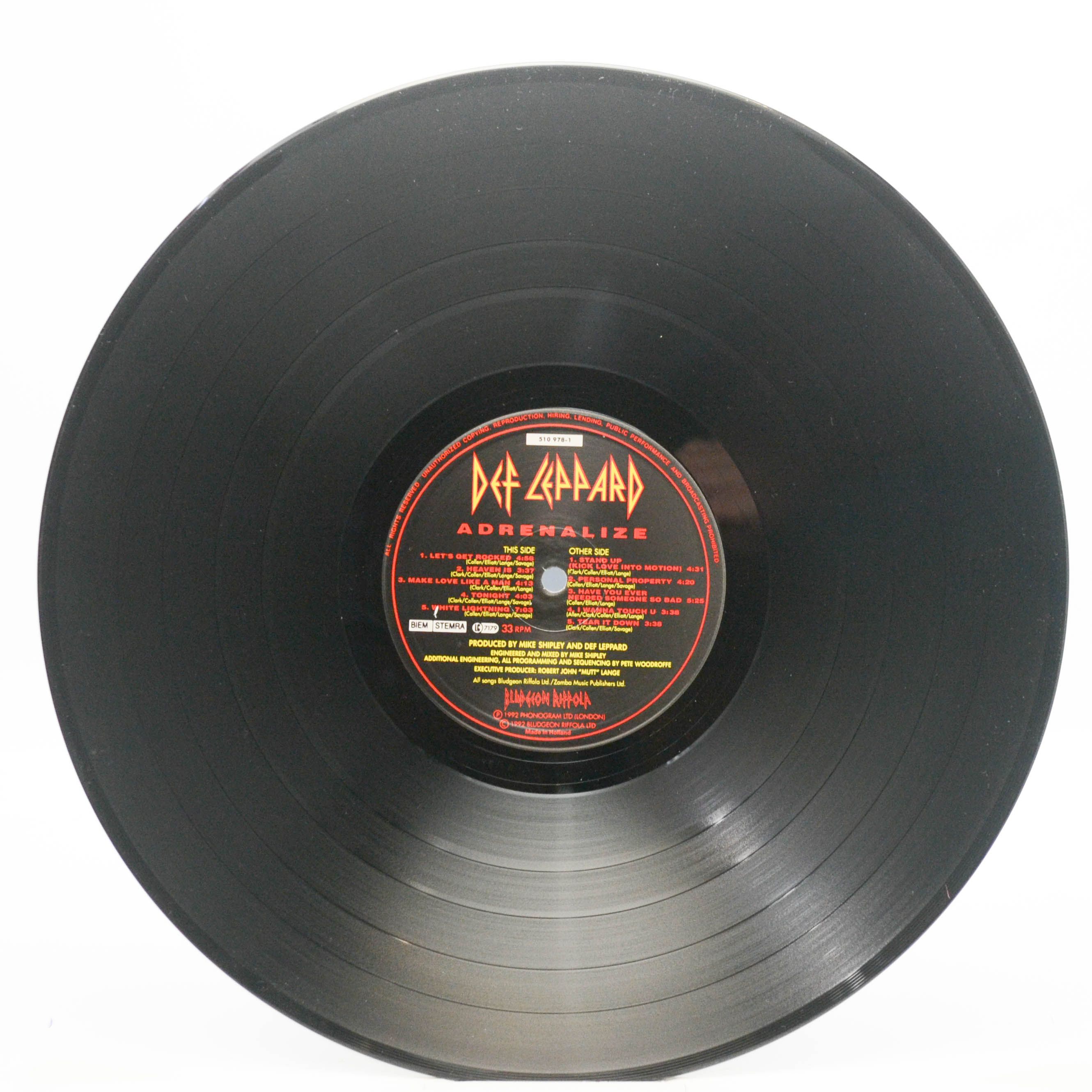 Def Leppard — Adrenalize, 1992