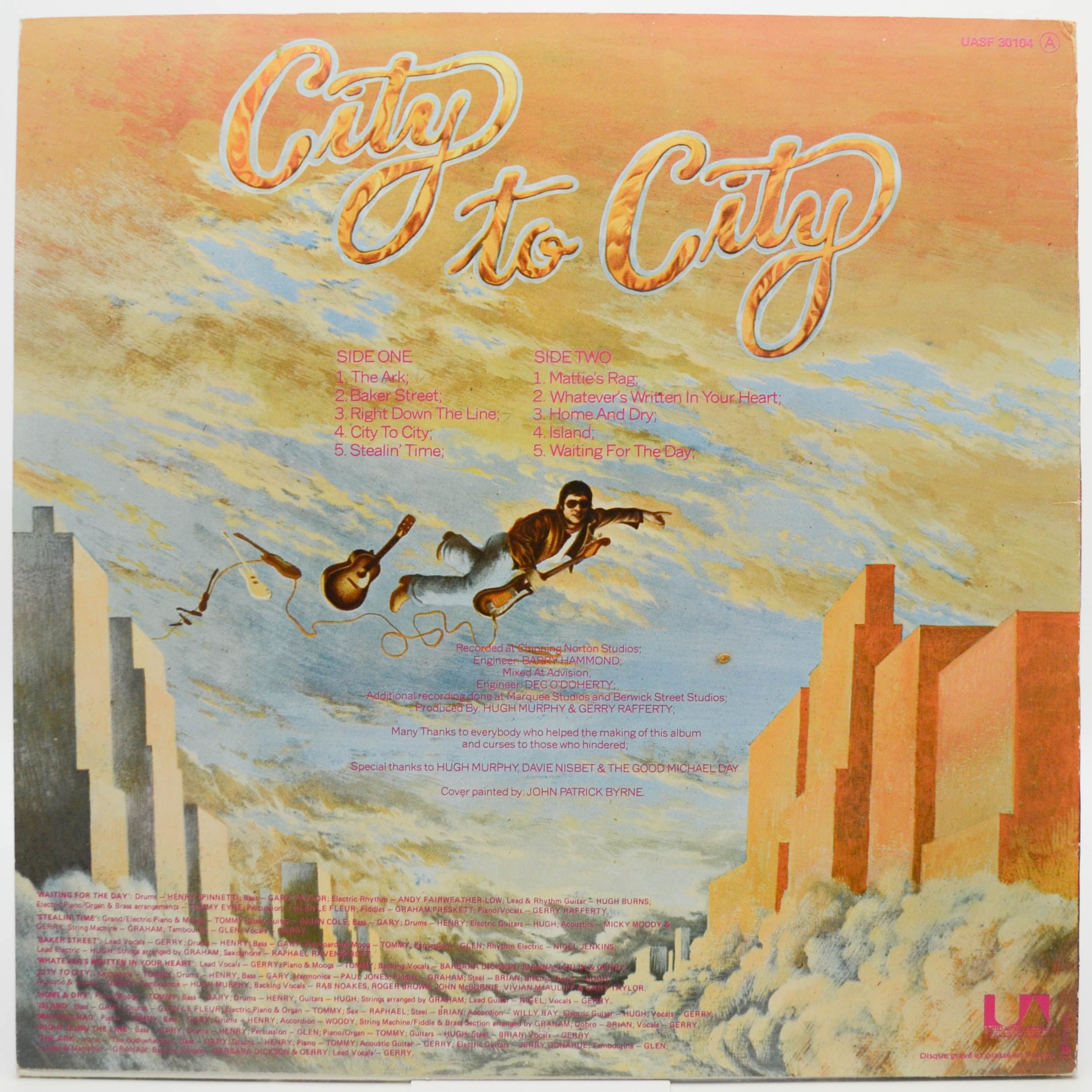 Gerry Rafferty — City To City, 1978