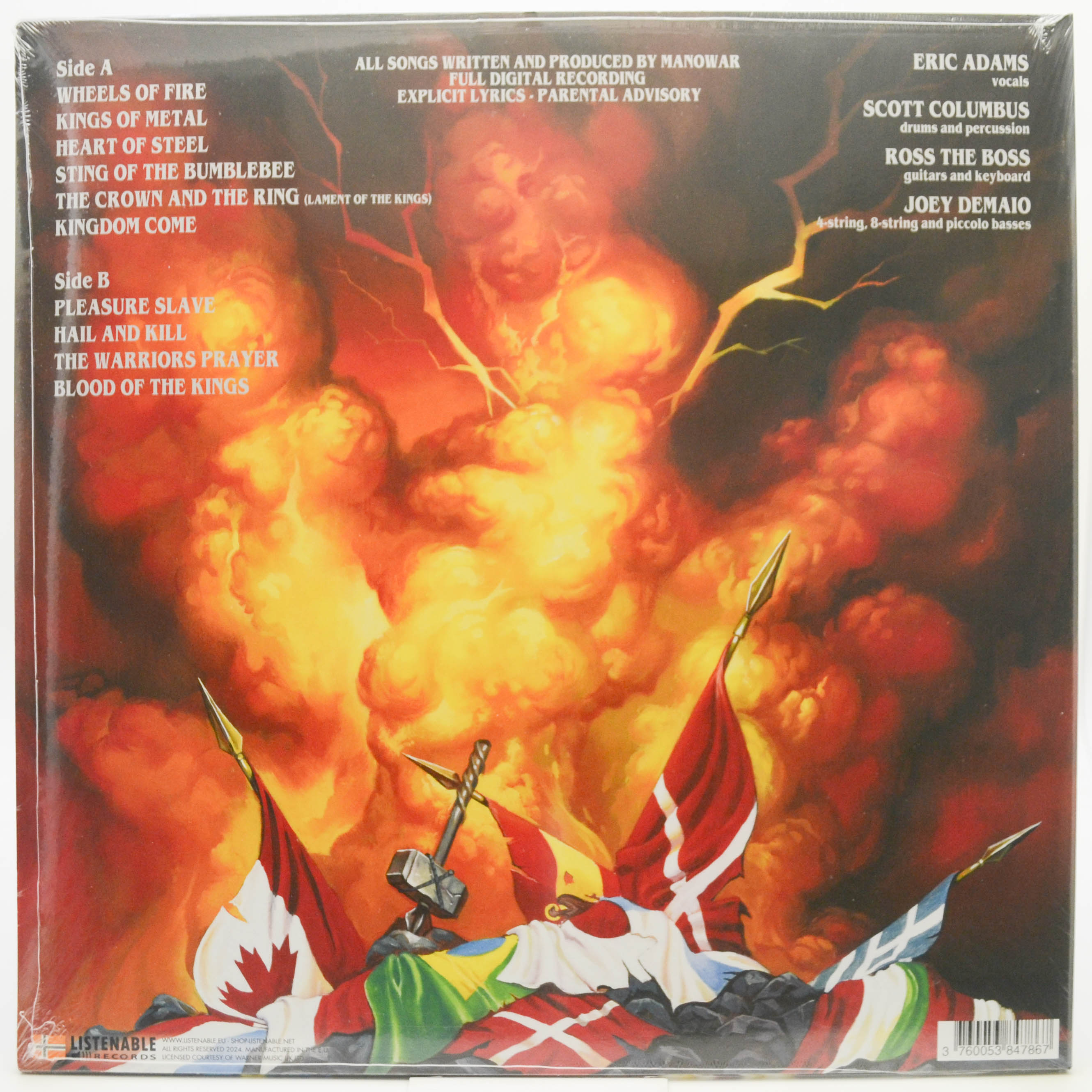 Manowar — Kings Of Metal, 1988