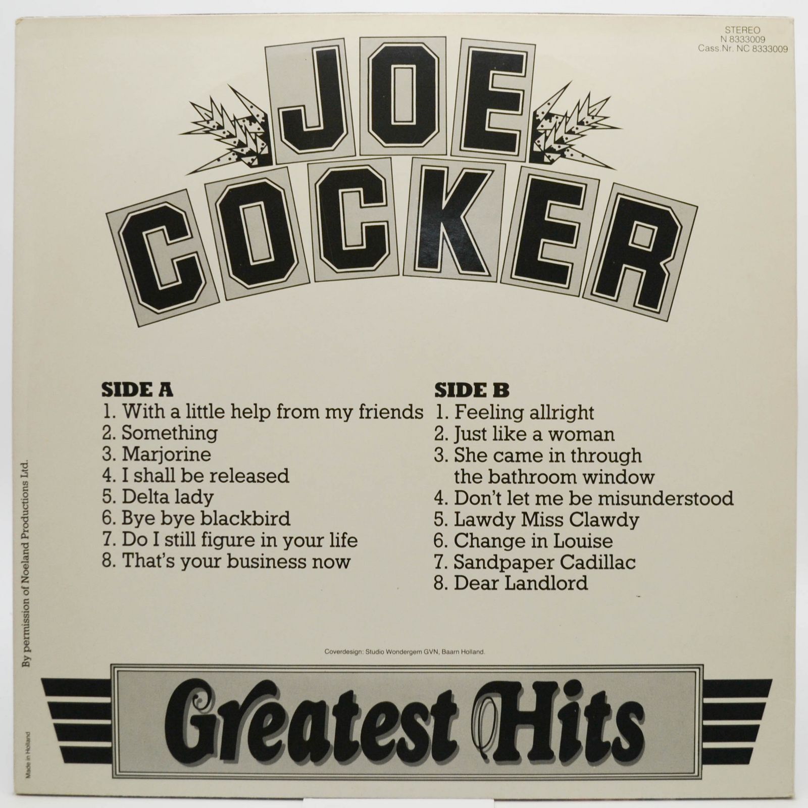 Joe Cocker — 16 Greatest Hits, 1988