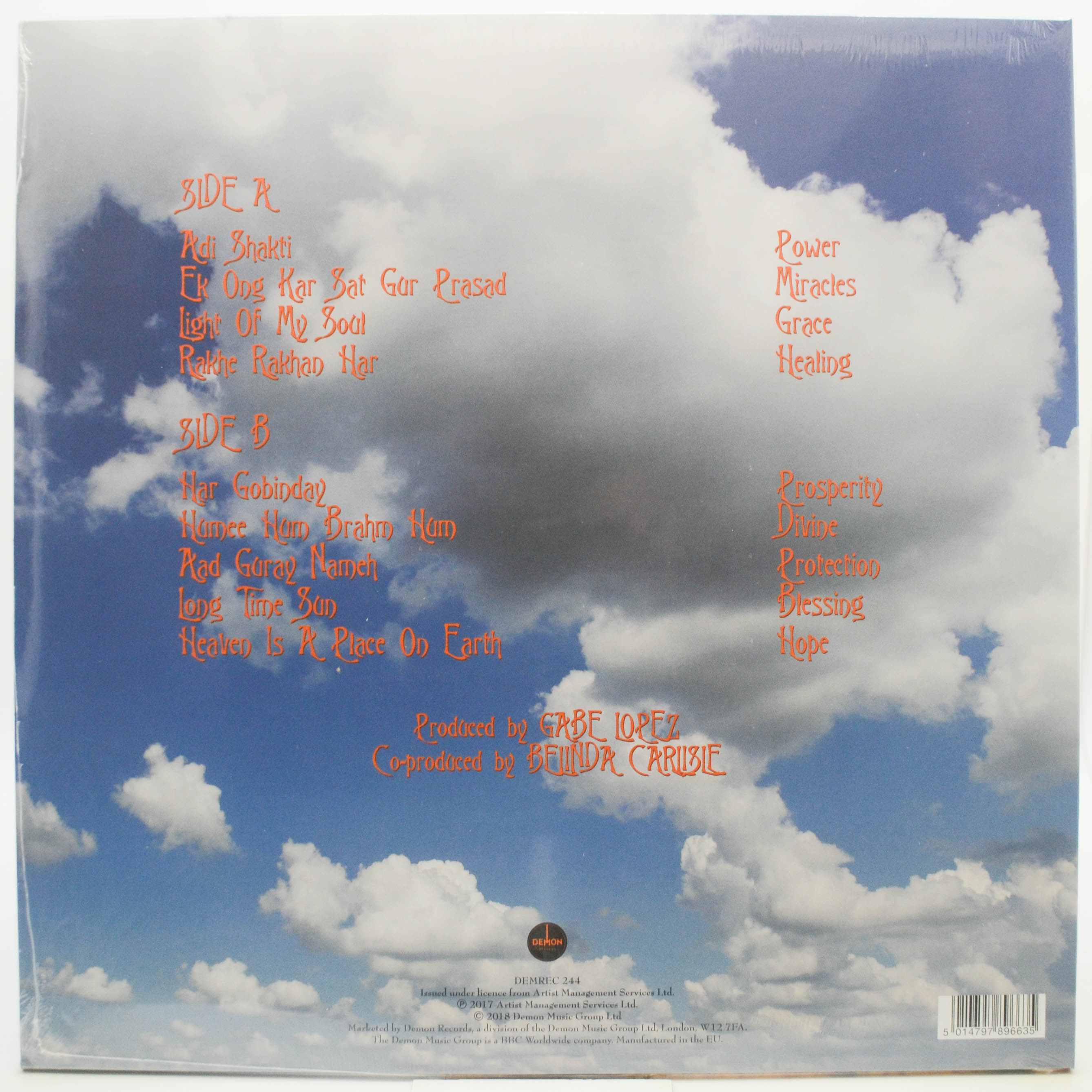 Belinda Carlisle — Wilder Shores (LP + 7'), 2017