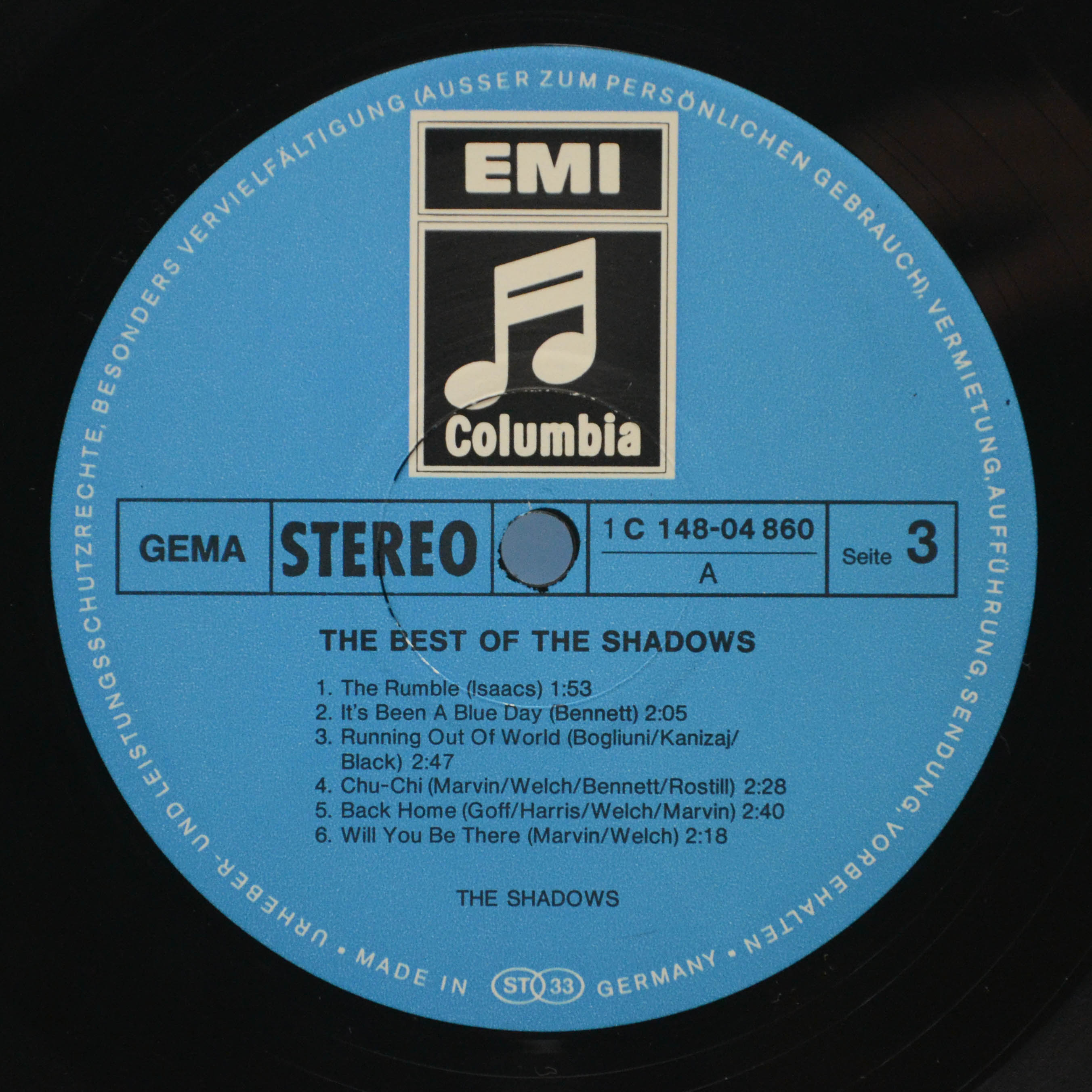 Shadows — The Best Of The Shadows (2LP), 1972