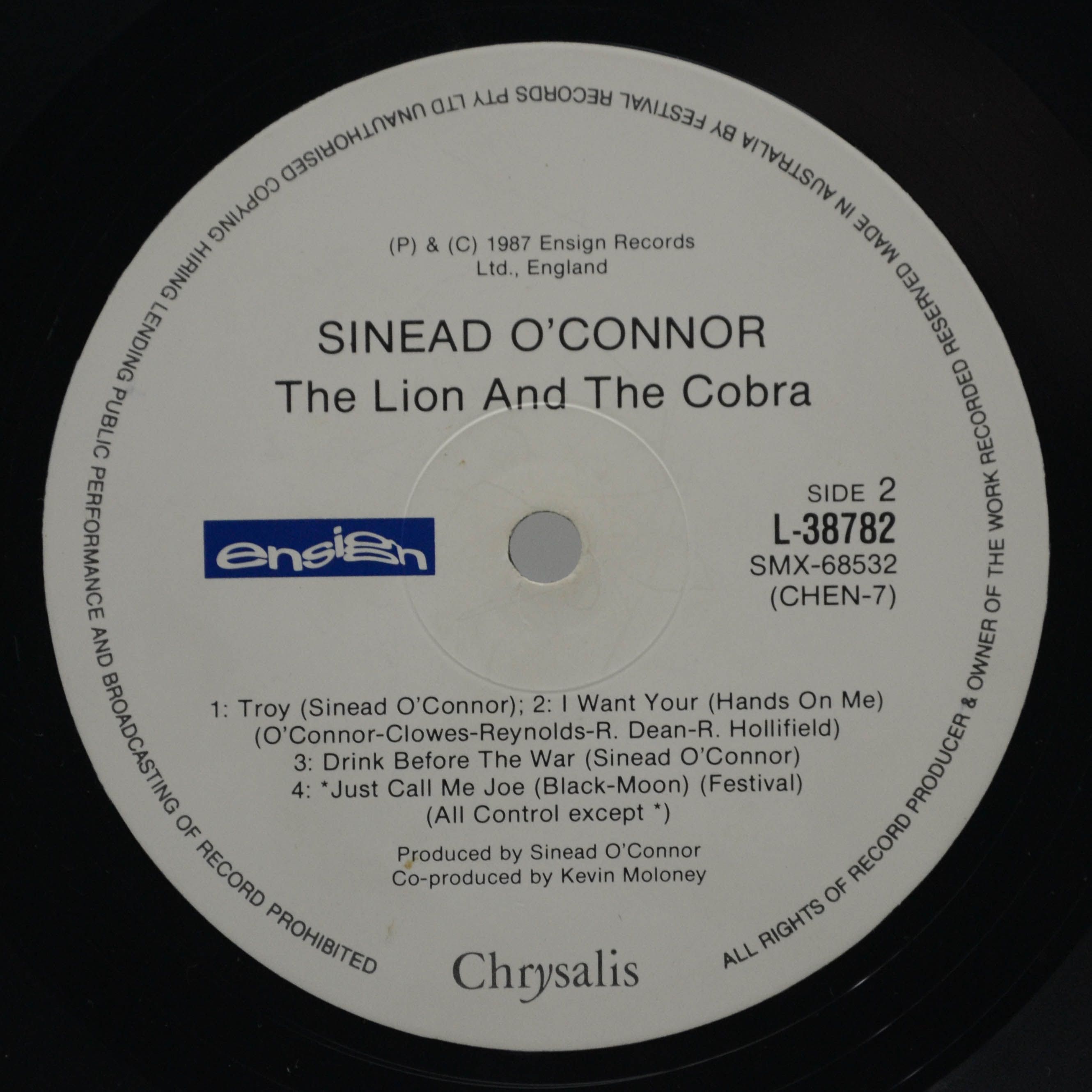 Sinéad O'Connor — The Lion And The Cobra, 1988