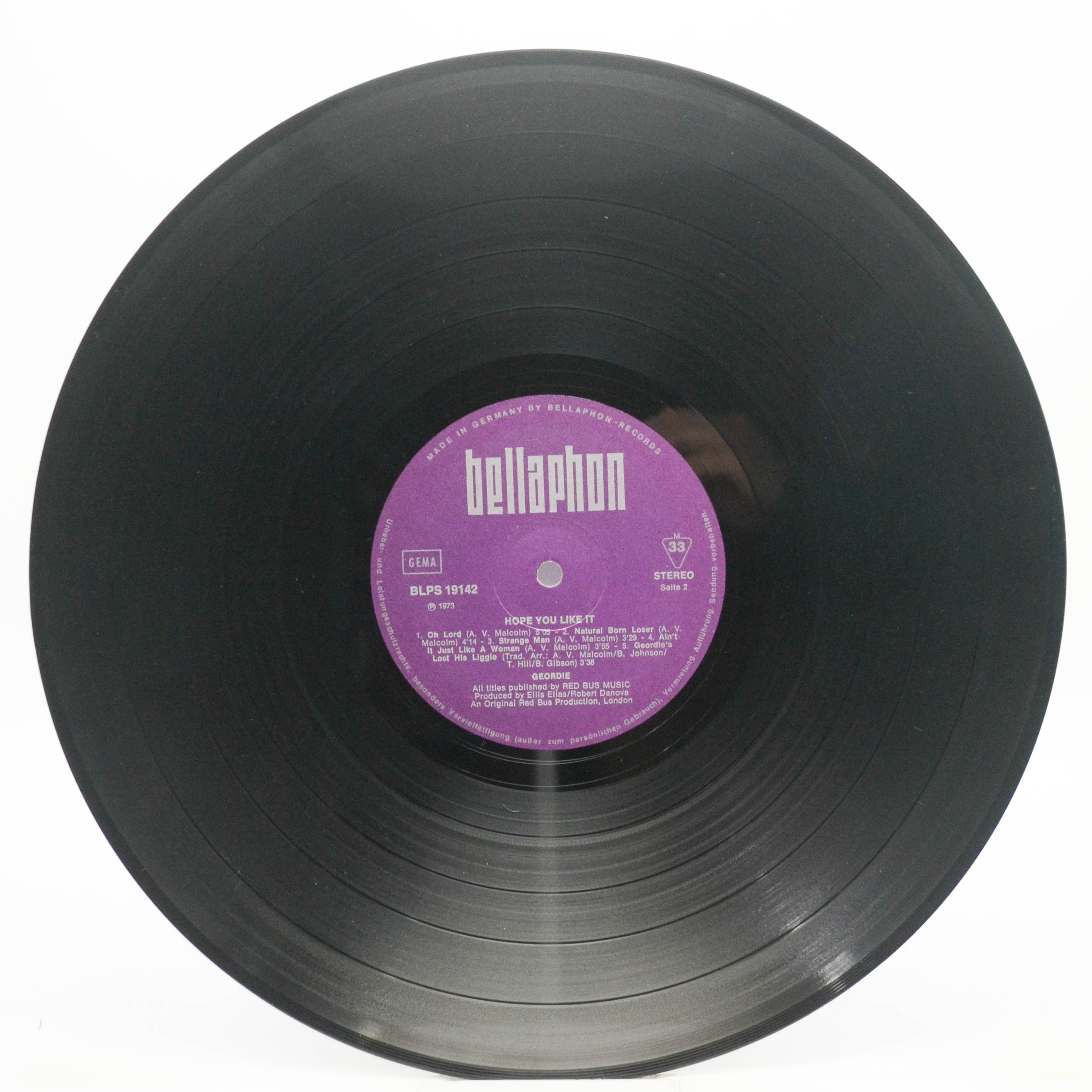 Виниловая пластинка Geordie — Hope You Like It, 1973