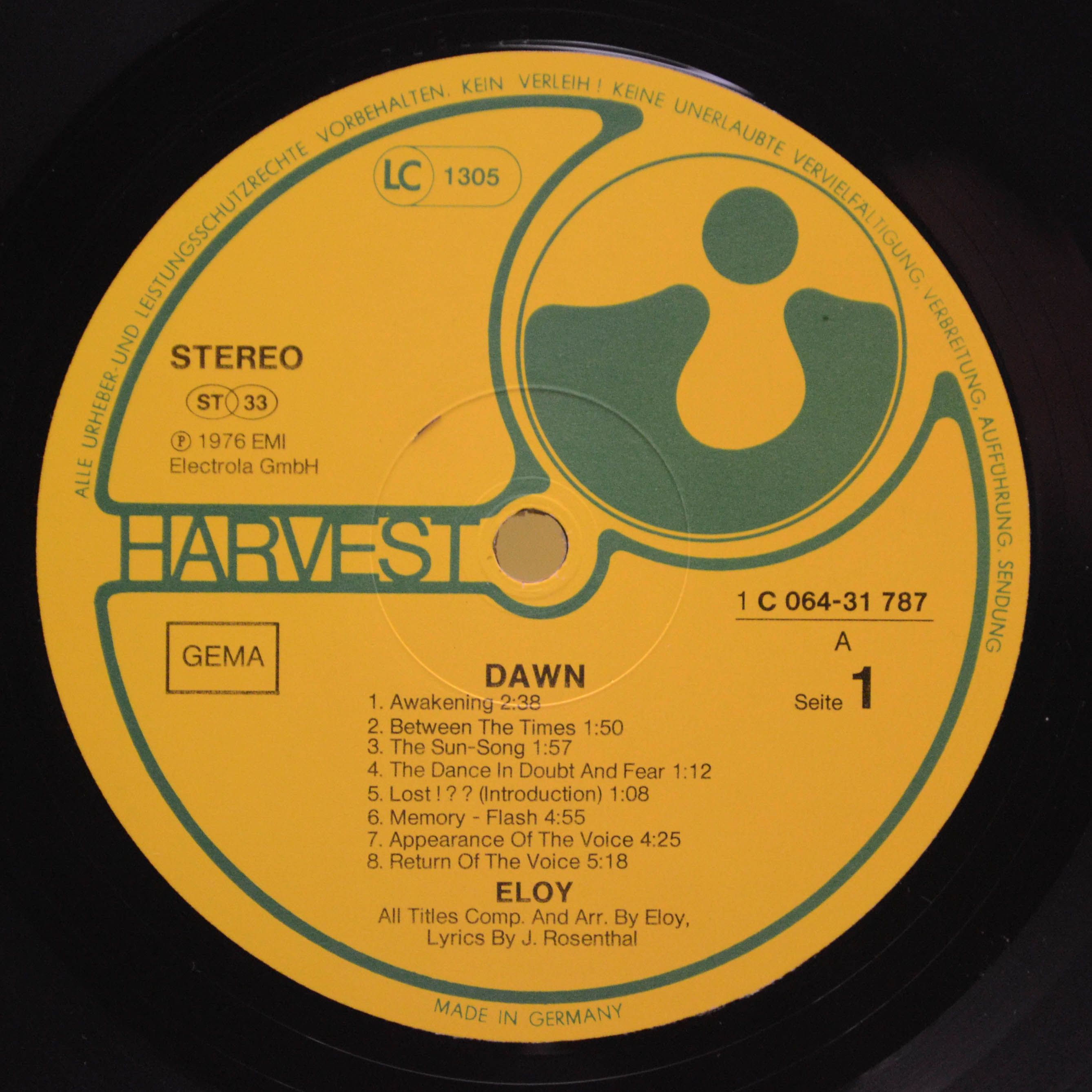 Eloy — Dawn, 1976