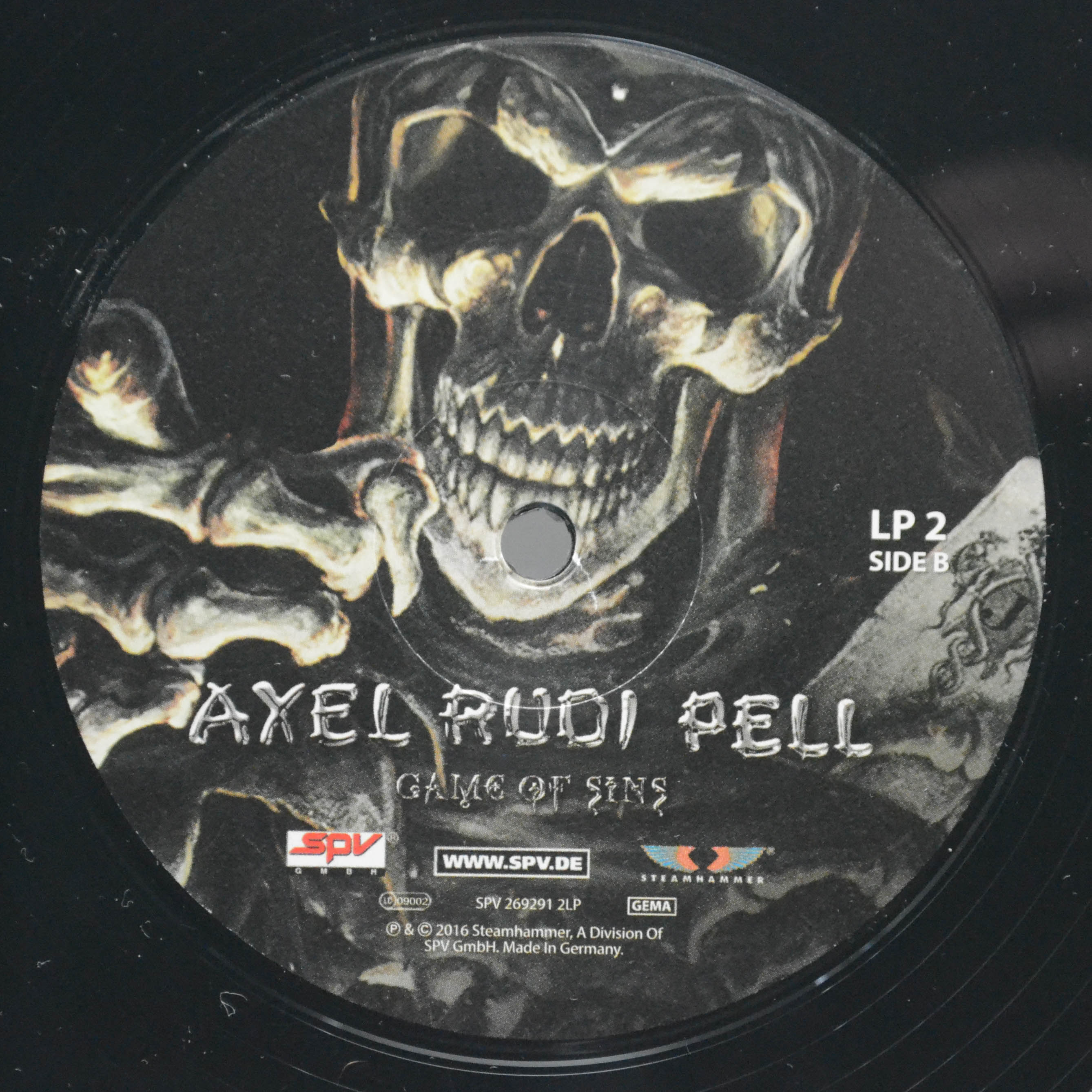 Axel Rudi Pell — Game Of Sins (2LP), 2016