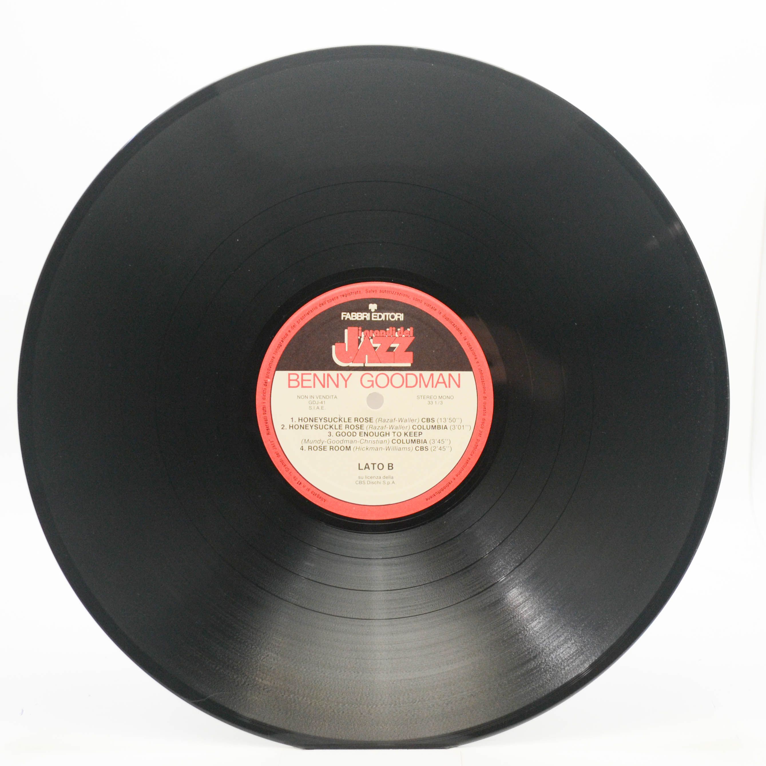 Benny Goodman — Benny Goodman (booklet ), 1980