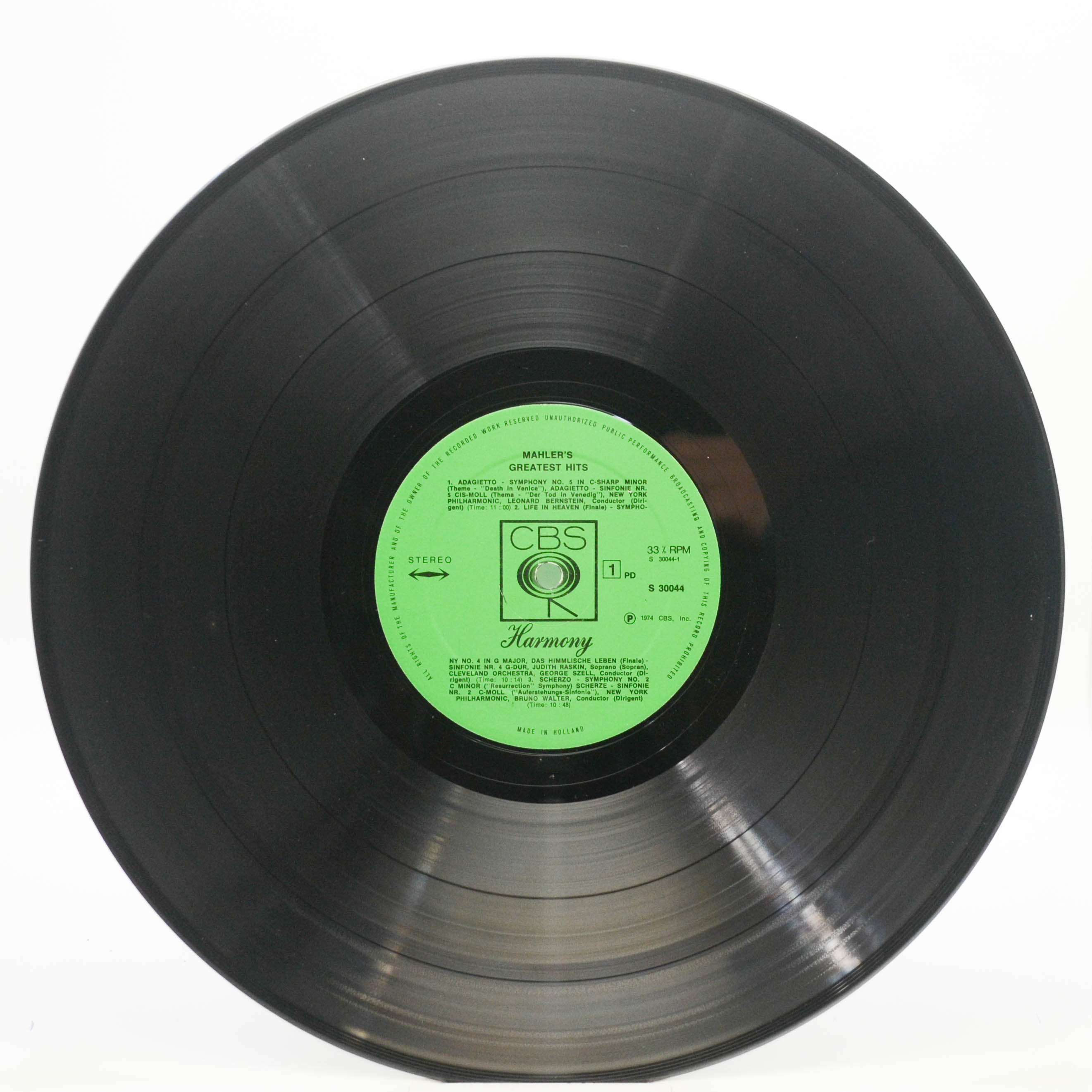 Gustav Mahler — Greatest Hits, 1974