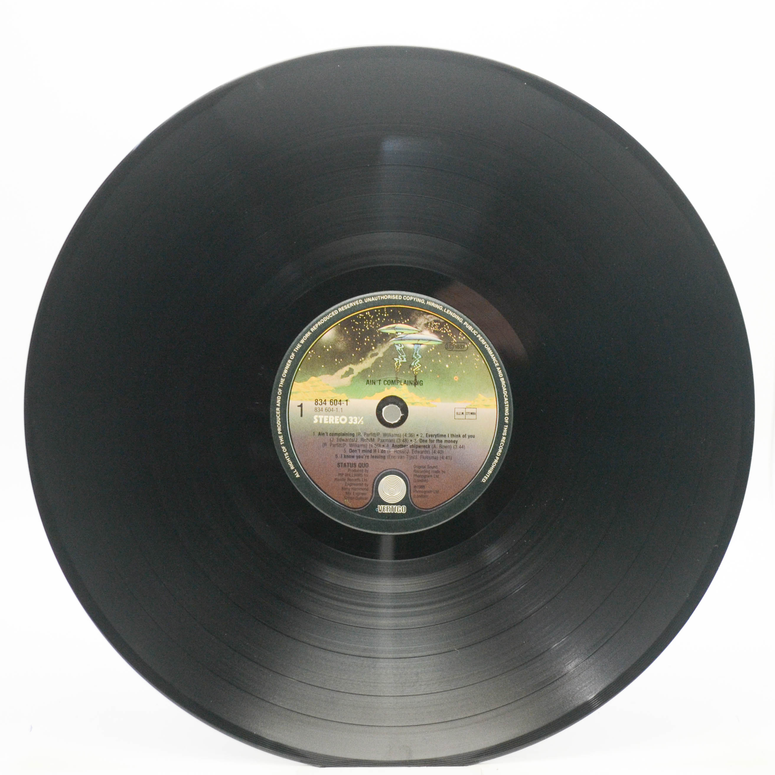 Status Quo — Ain't Complaining, 1988