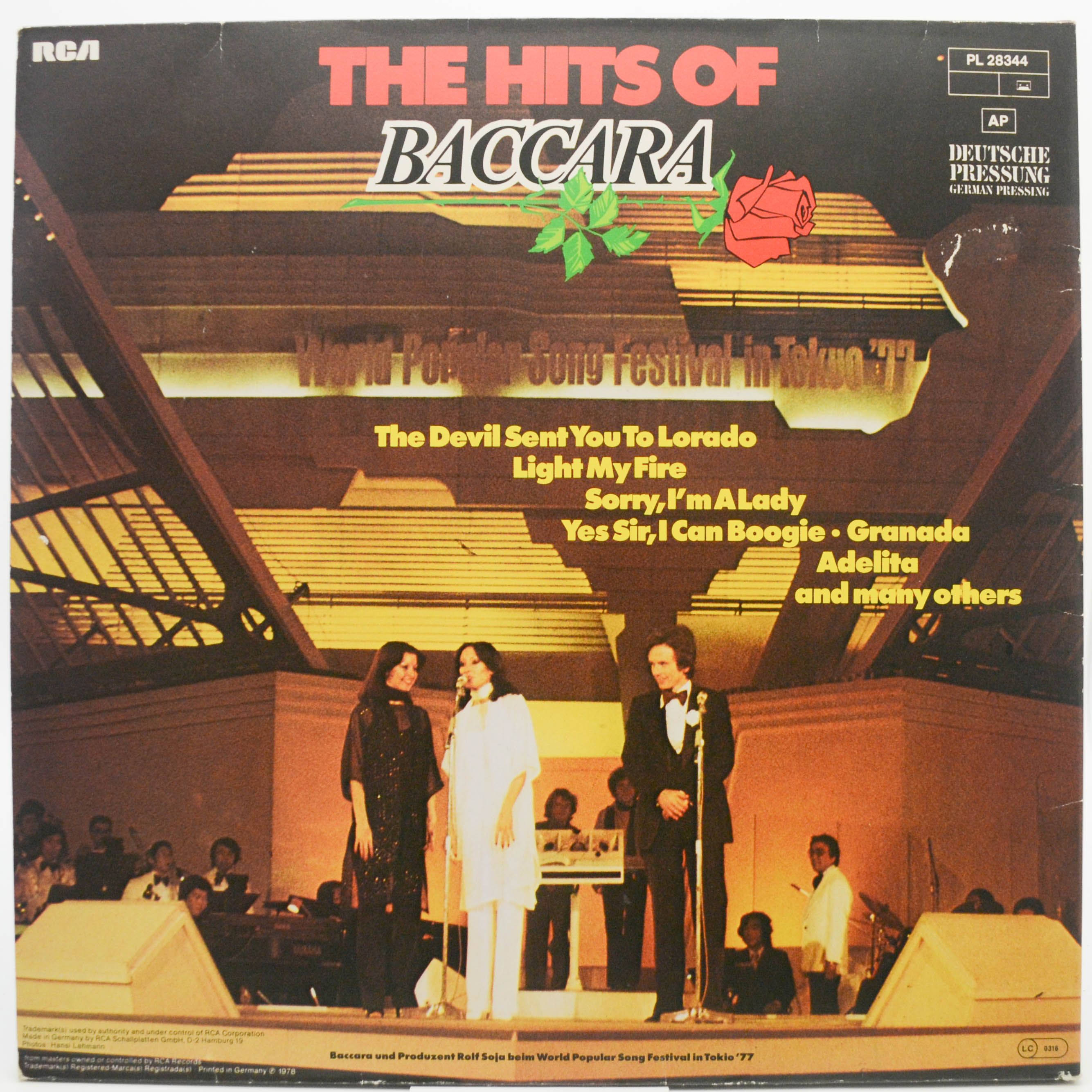 Baccara — The Hits Of Baccara, 1978