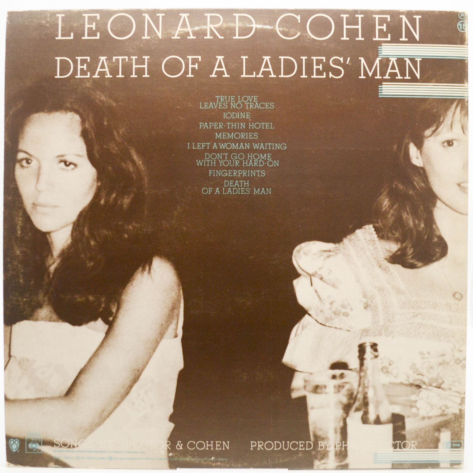 Leonard Cohen — Death Of A Ladies' Man, 1977