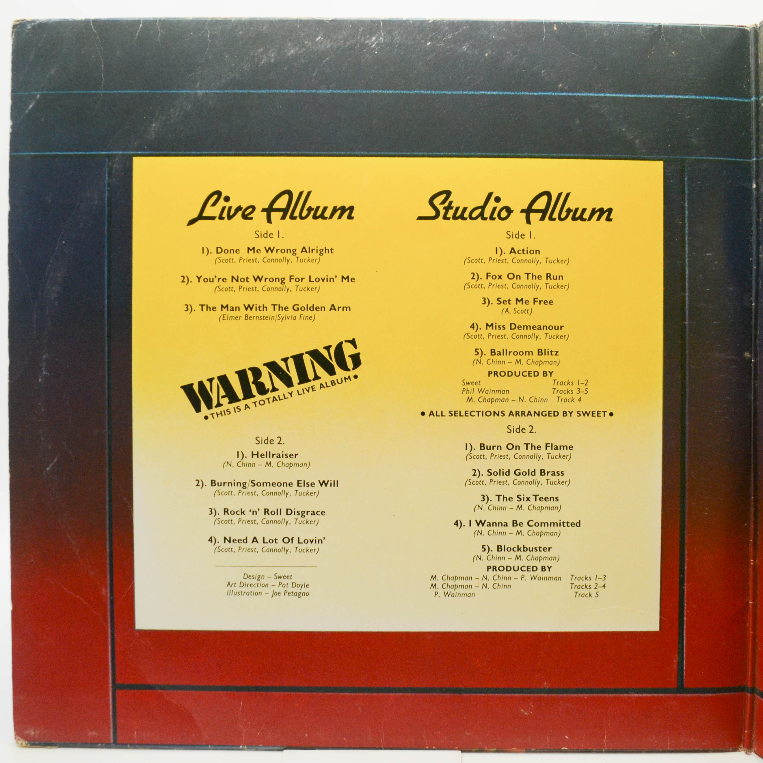 Sweet — Strung Up (2LP), 1975