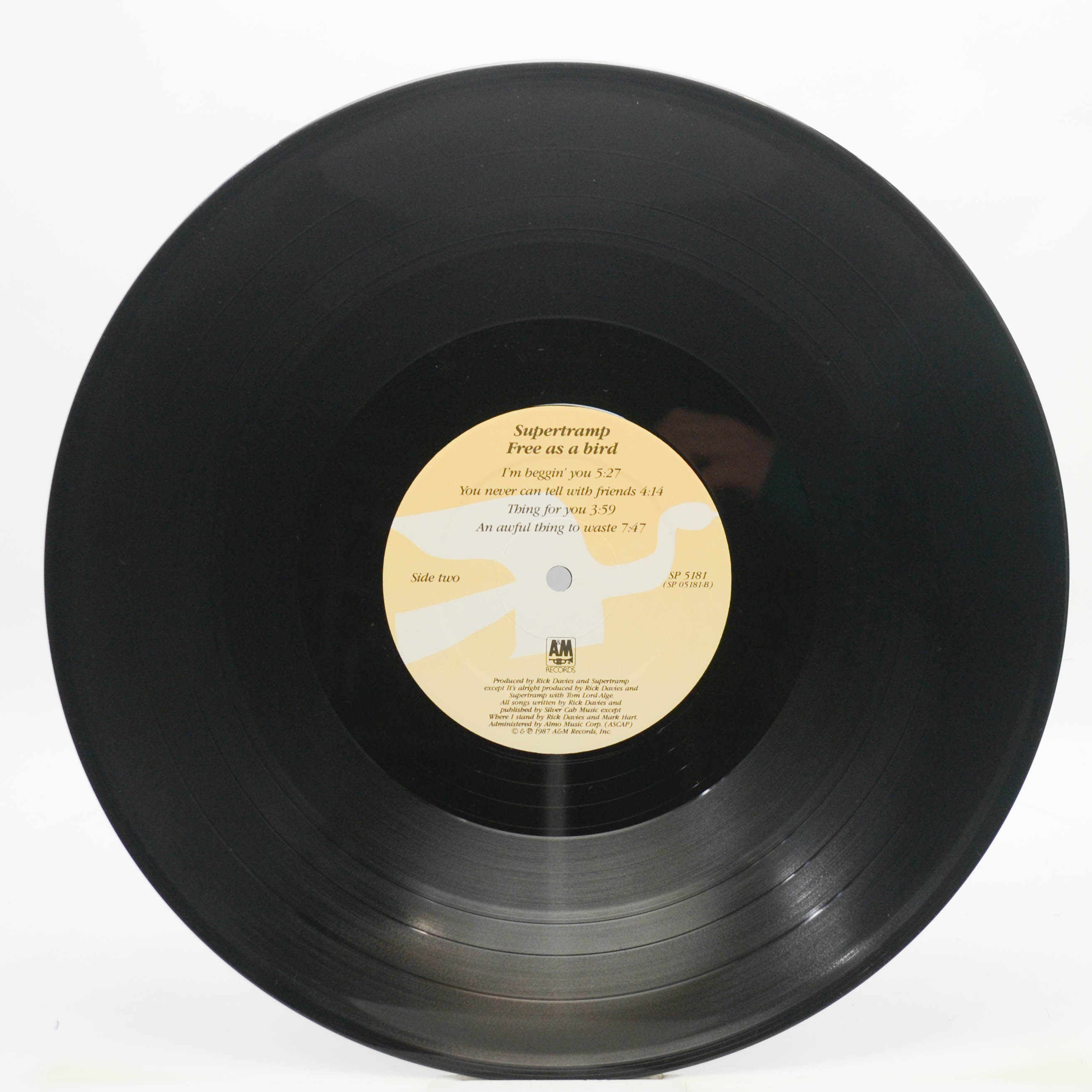 Supertramp — Free As A Bird, 1987