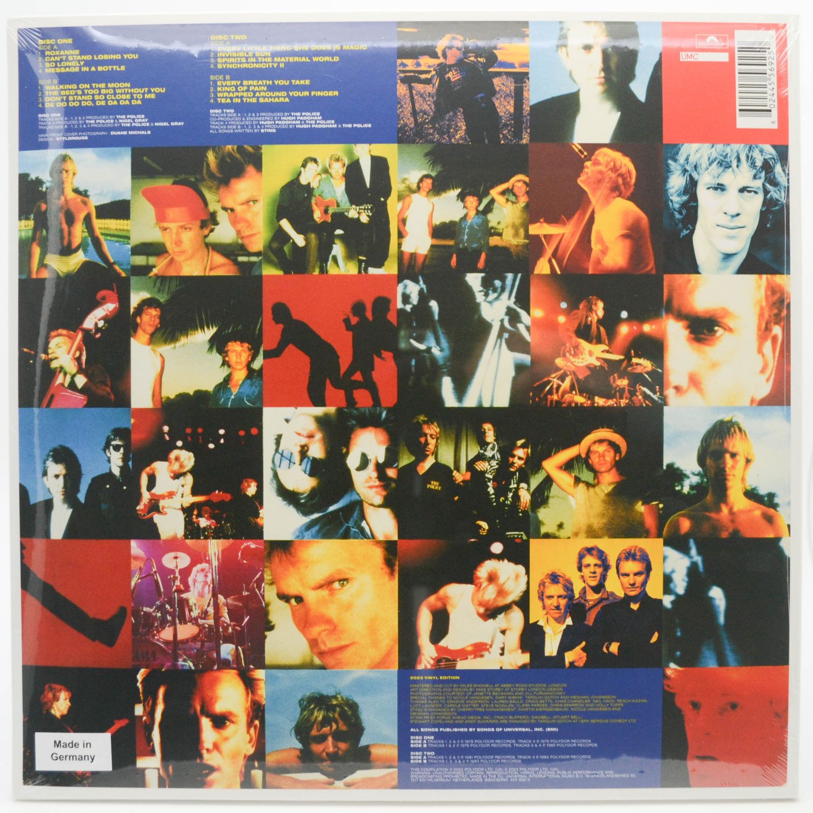 Police — Greatest Hits (2LP), 1992