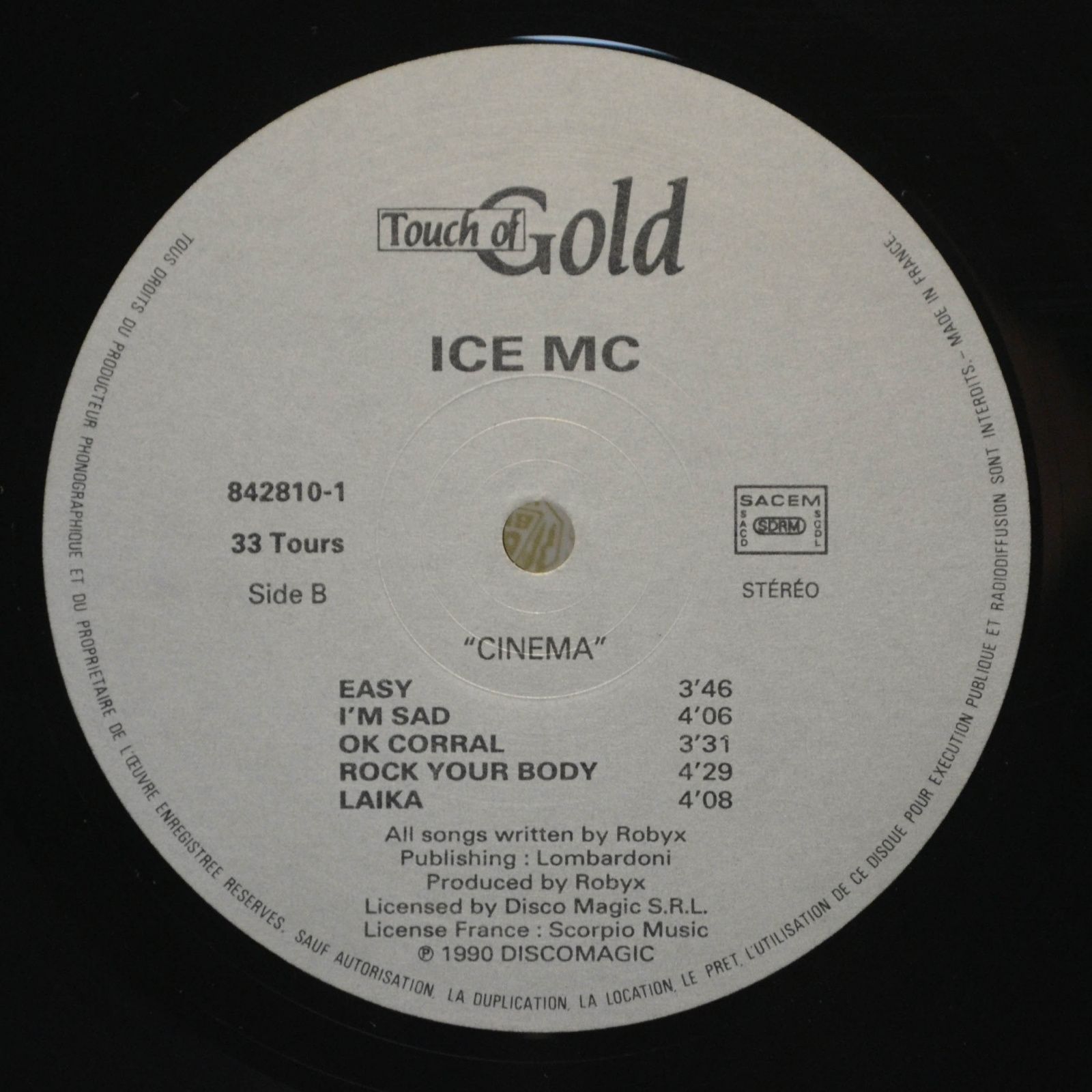 ICE MC — Cinema, 1990