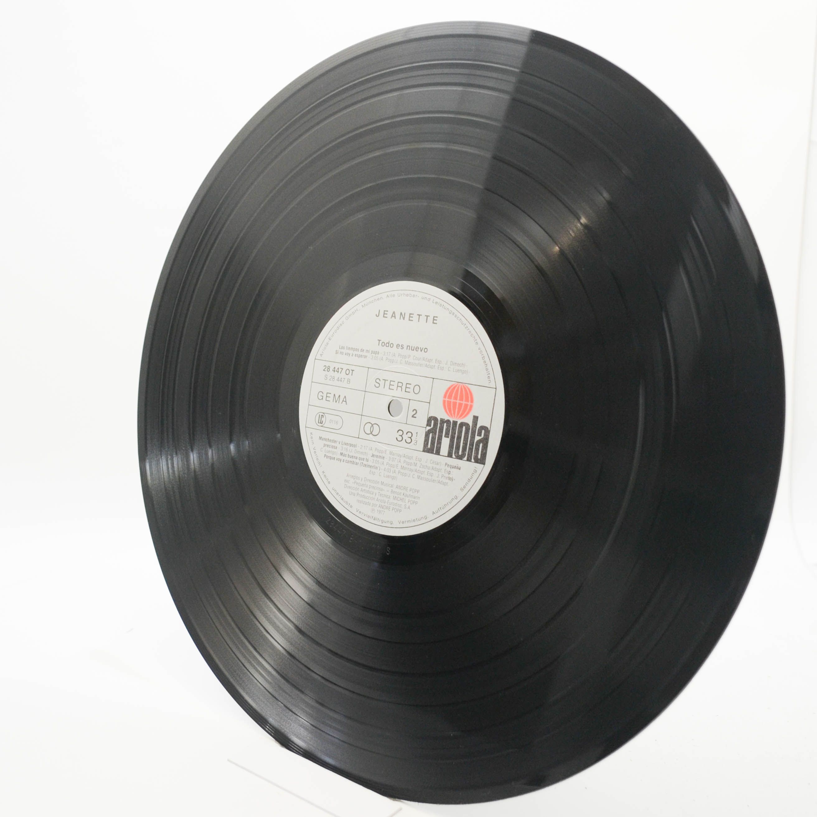 Jeanette — Todo Es Nuevo, 1977