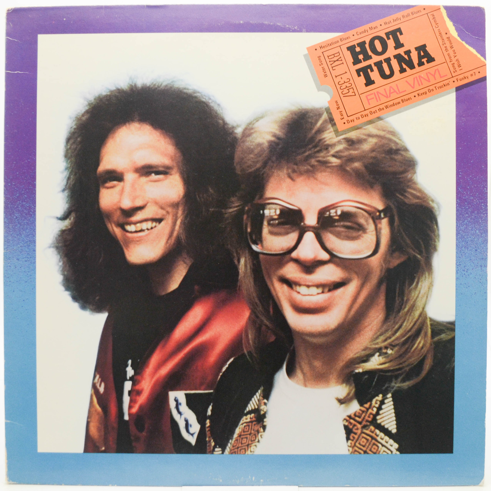 Hot Tuna — Final Vinyl (1-st, USA), 1979