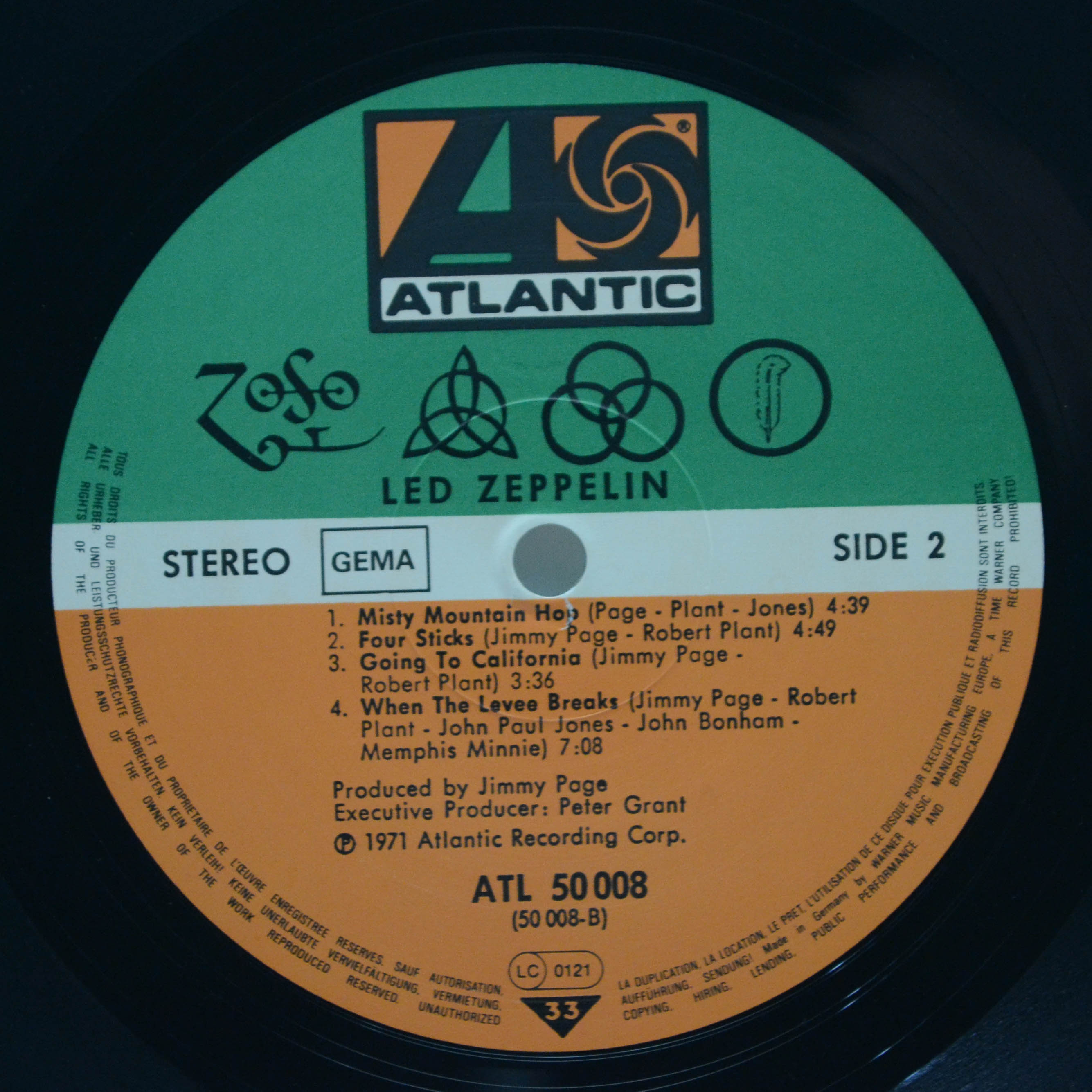 Led Zeppelin — Untitled, 1971