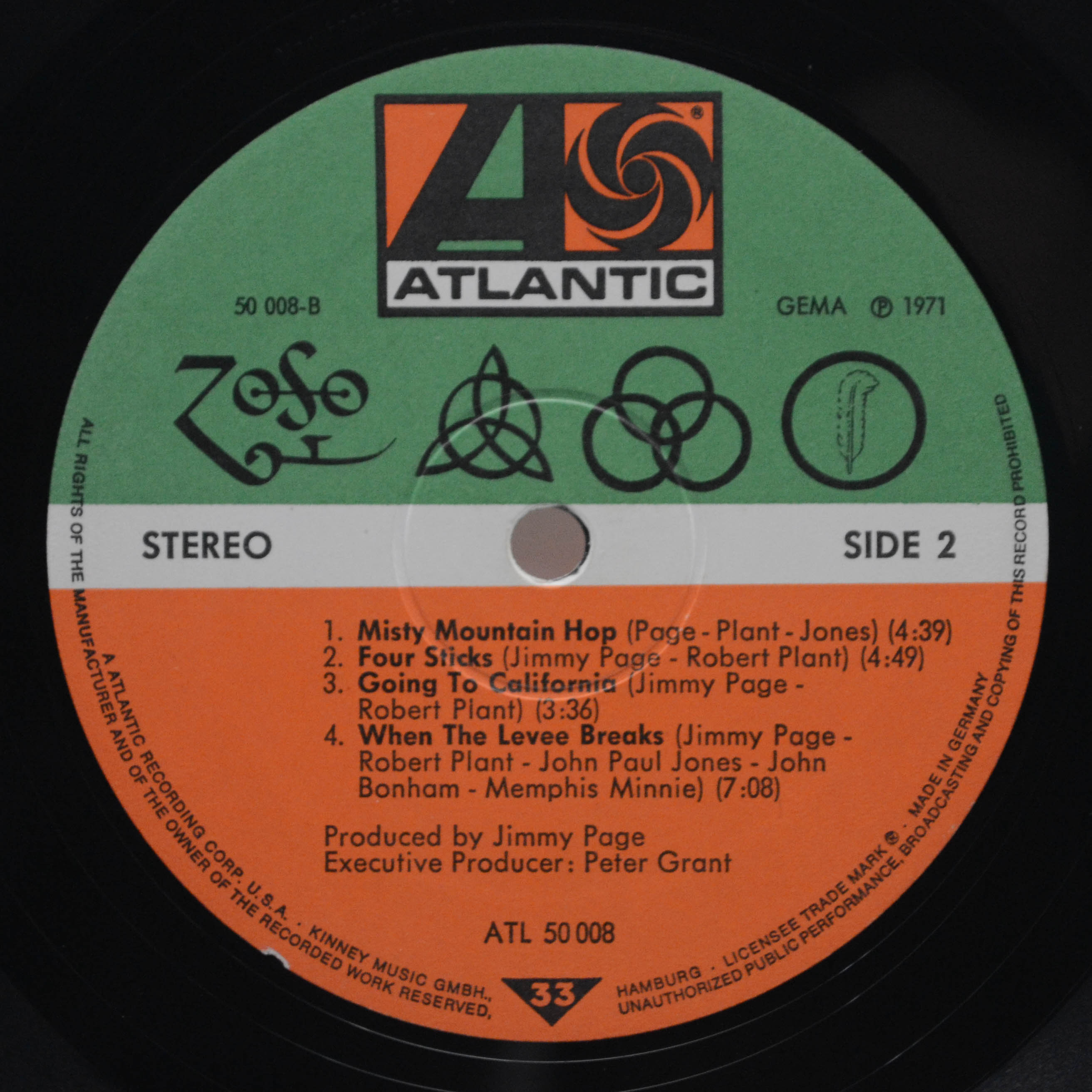 Led Zeppelin — Untitled, 1971