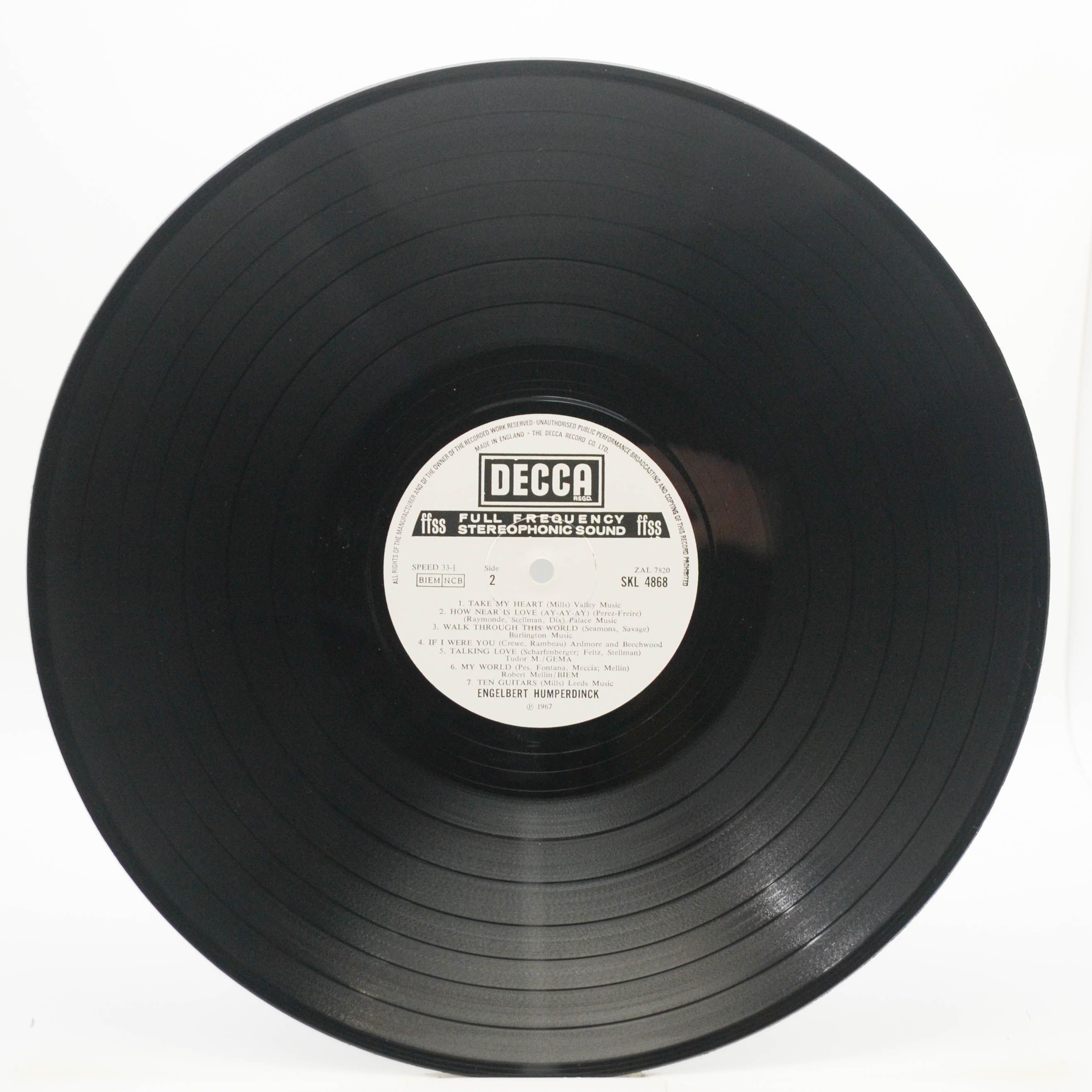 Engelbert Humperdinck — Release Me (UK), 1967