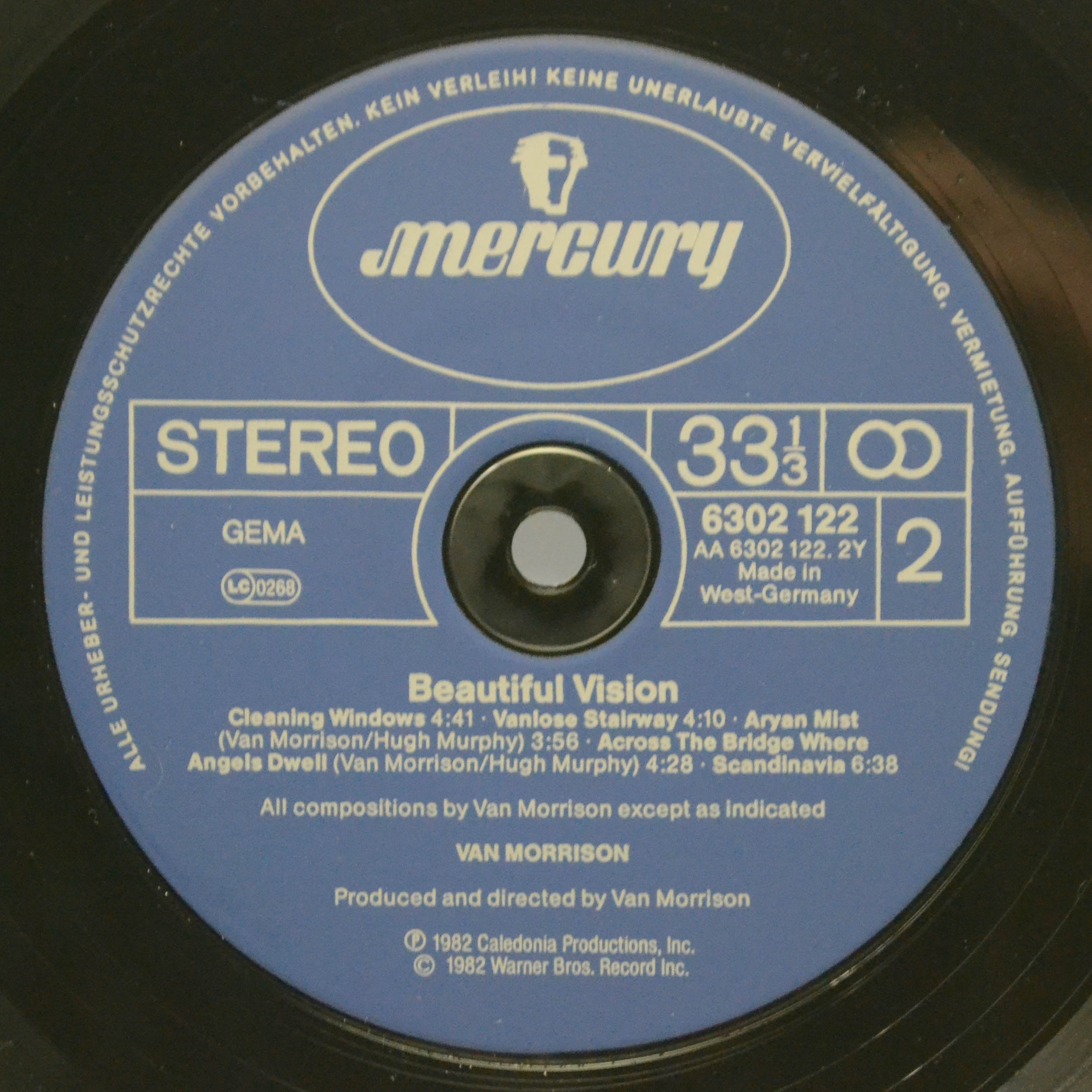 Van Morrison — Beautiful Vision, 1982