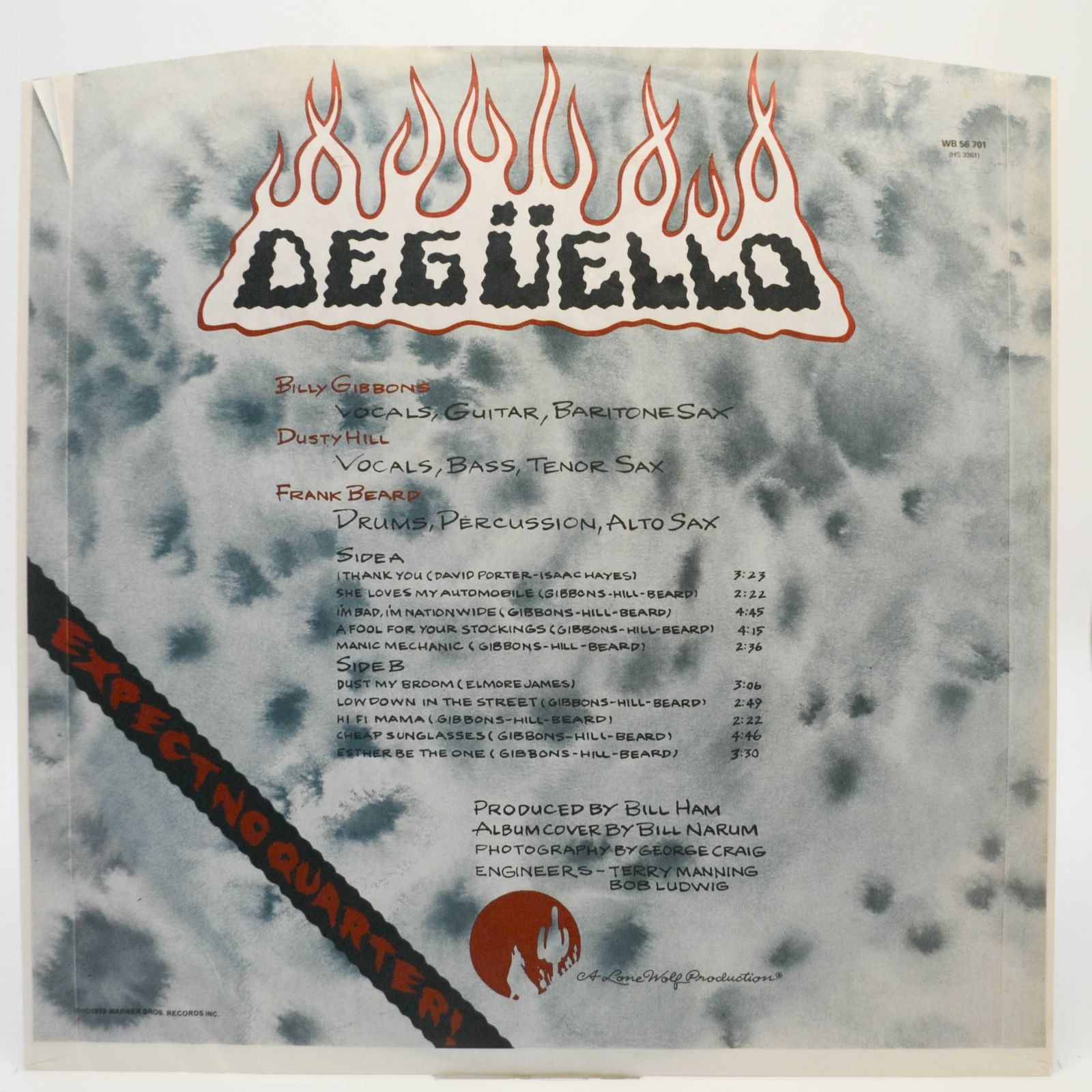 ZZ Top — Degüello, 1979