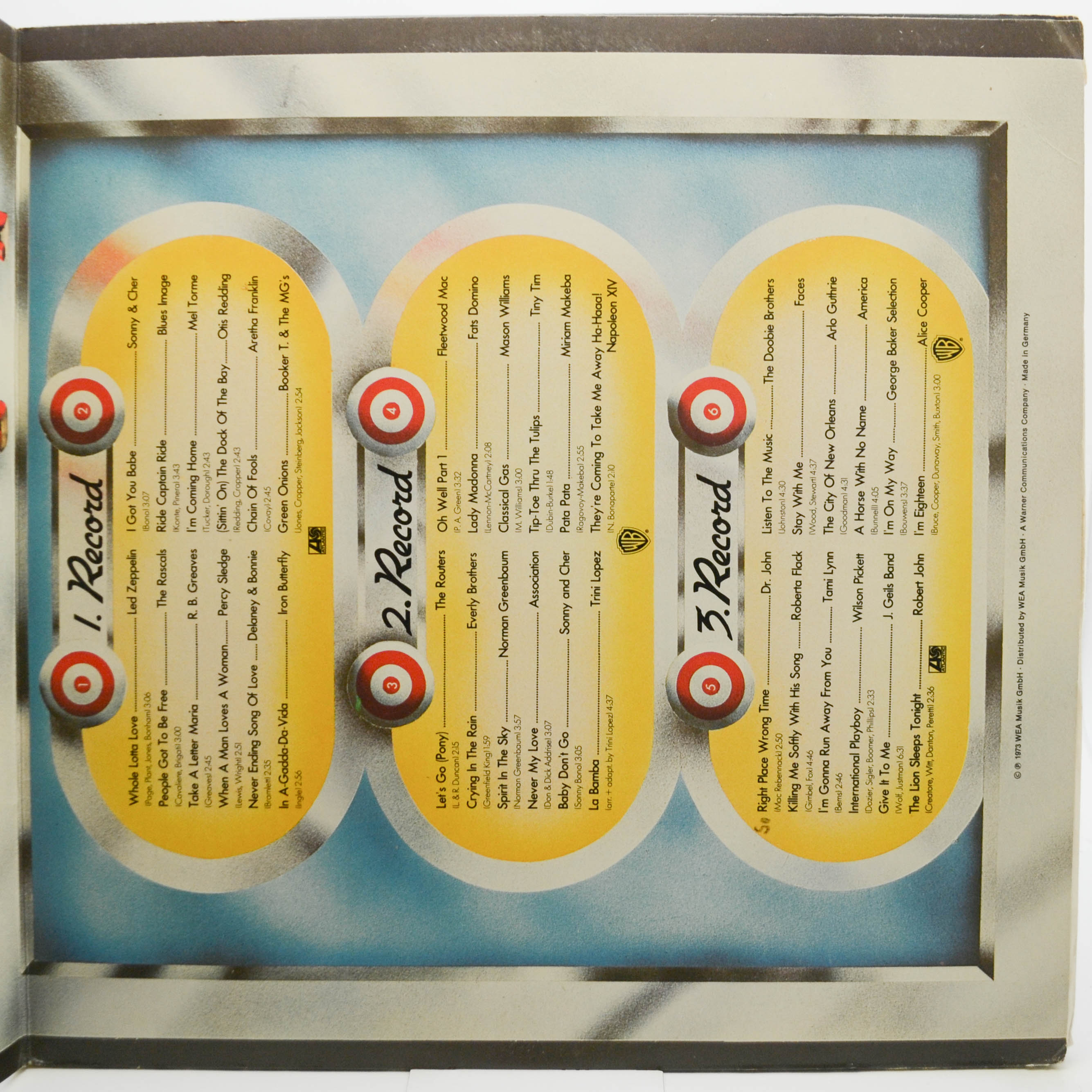 Various — Das Bleiben Hits (3LP), 1973