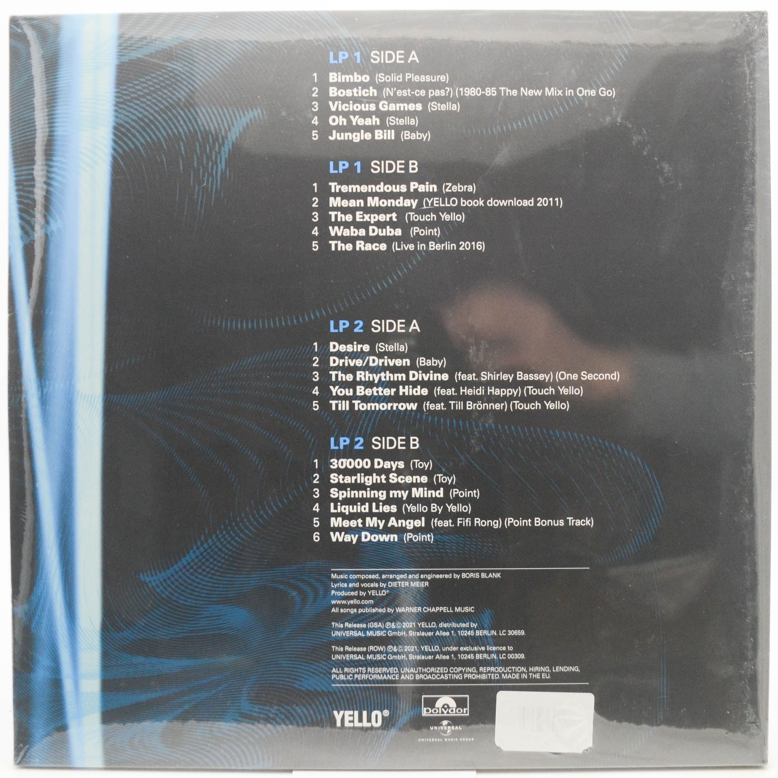 Yello — Yell40 Years (2LP), 2021